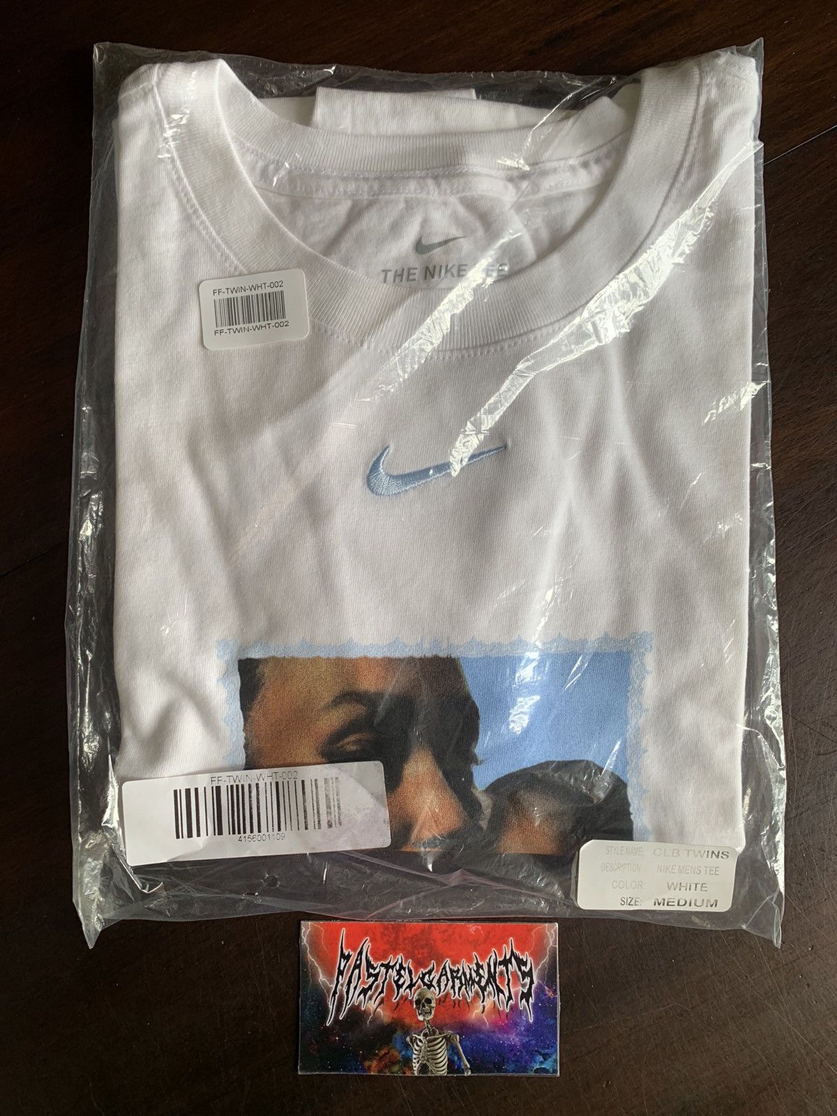 image of Drake Certified Lover Boy Clb F&f Twins Tee White, Men's (Size Medium)