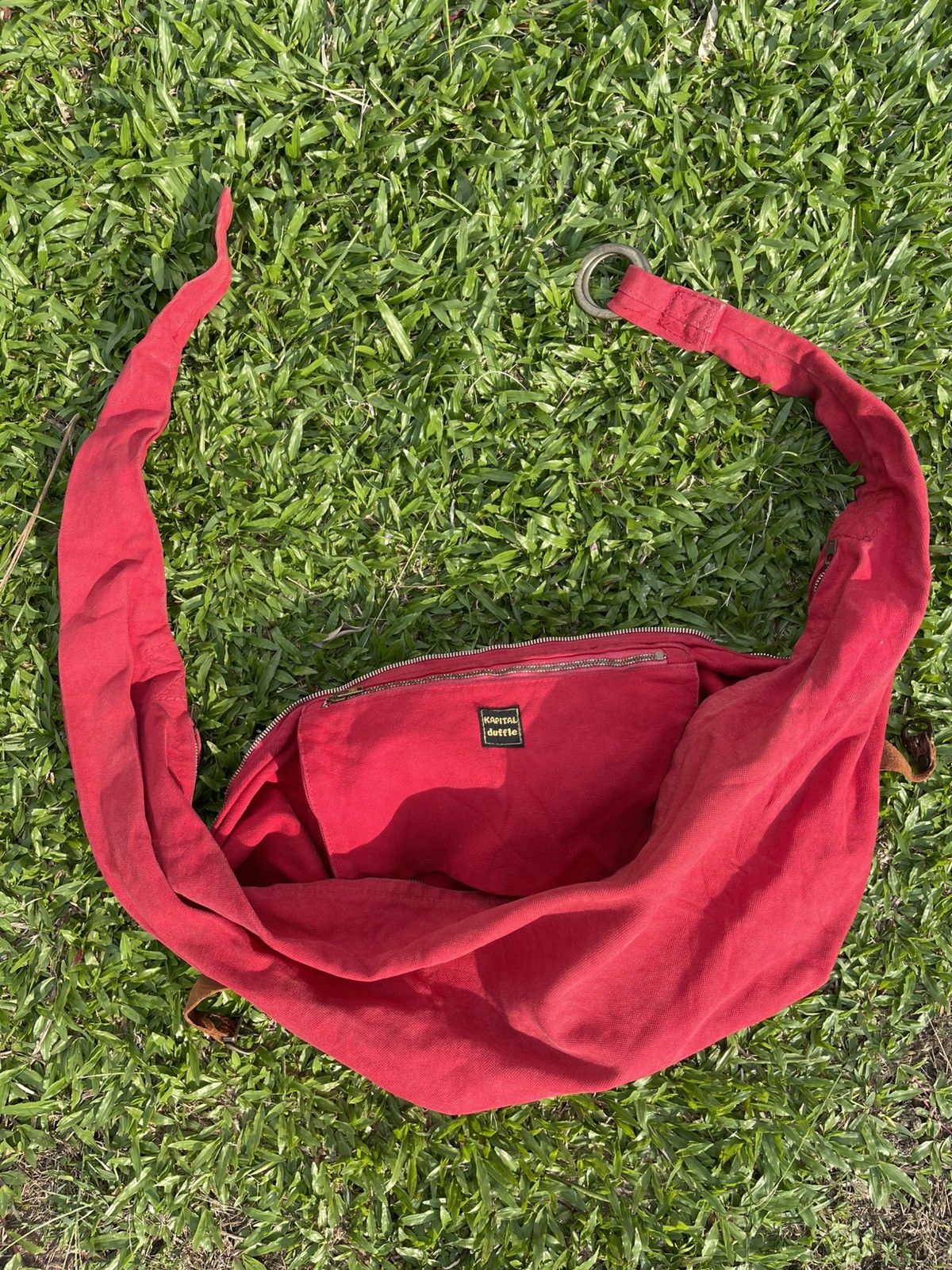 Kapital Kapital Duffle Canvas Bag Size ONE SIZE - 4 Thumbnail