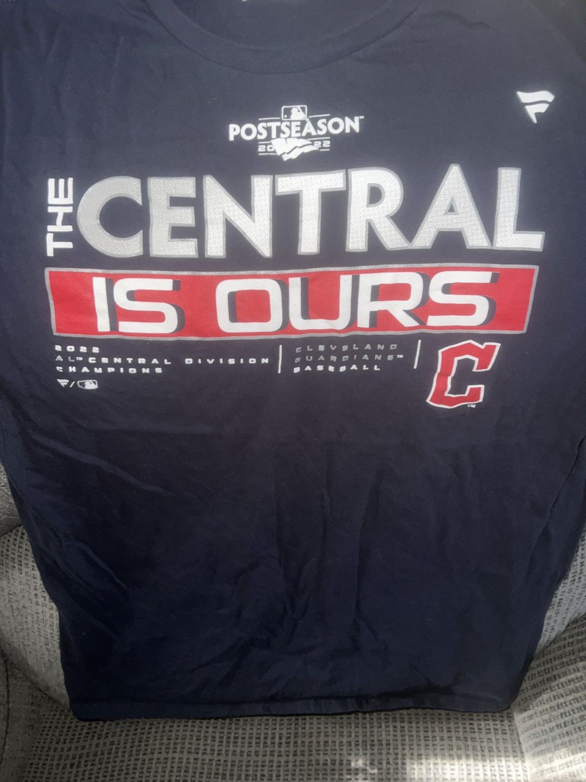 MLB Fanatics MLB Cleveland Guardians The Central Is Ours Tee Size US M / EU 48-50 / 2 - 2 Thumbnail