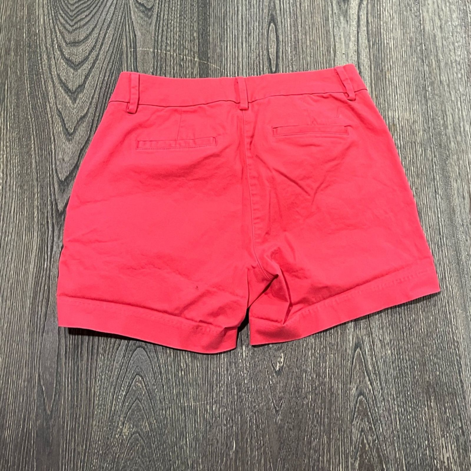 Nautica Nautica Shorts Mid Rise Flat Front Blend Stretch Chino Sz 2 Size 26" / US 2 / IT 38 - 3 Thumbnail