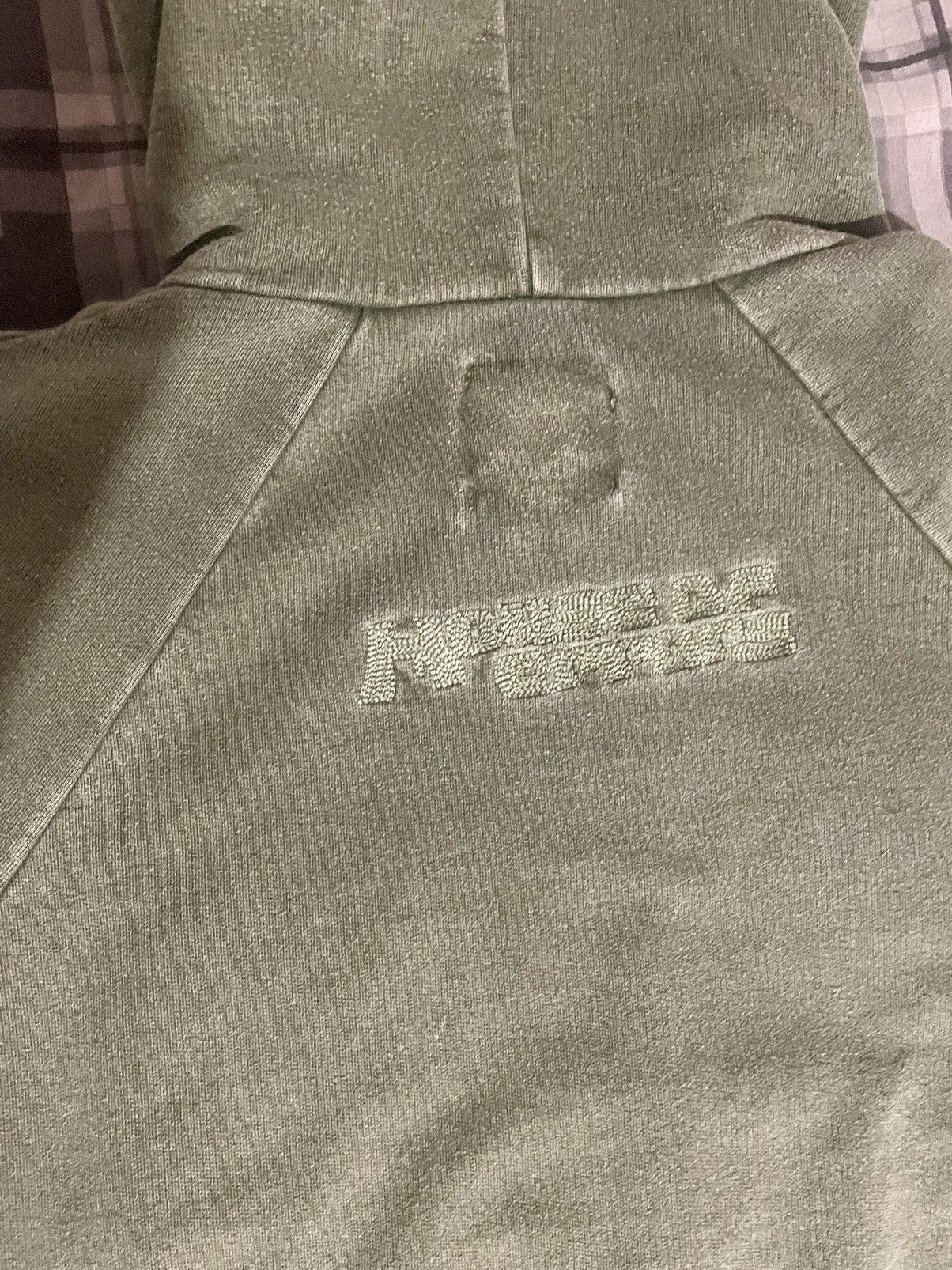 House of Errors H.O.E chain quilt stitch hoodie on emerald. Size US M / EU 48-50 / 2 - 4 Thumbnail