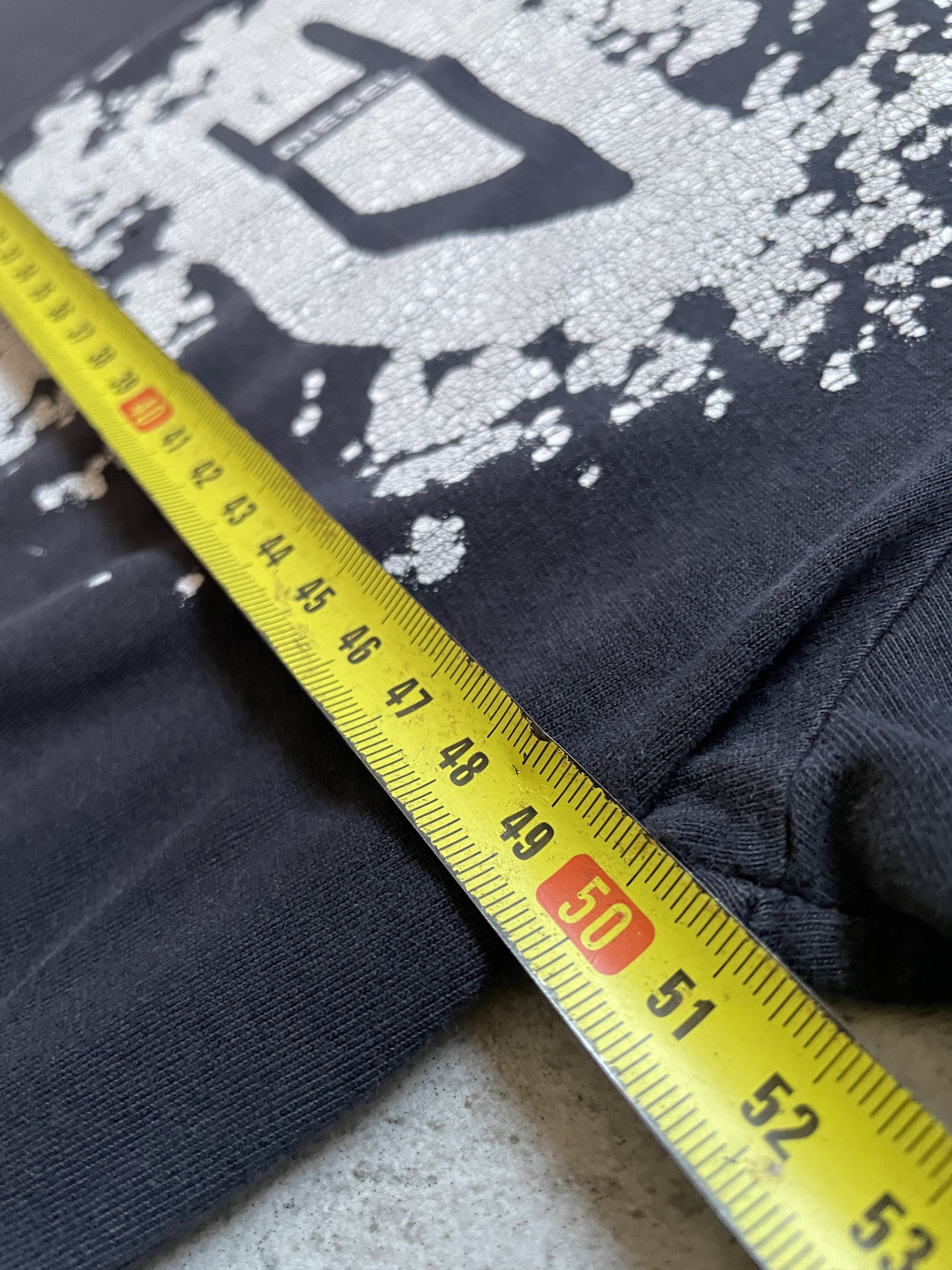 Diesel Y2K DISTRESSED BLACK DIESEL TEE Size US M / EU 48-50 / 2 - 10 Thumbnail
