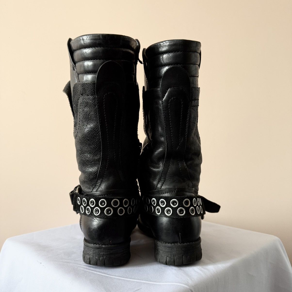 A.S.98 Avantgarde A.S.98 Guidi Yohji Yamamoto Style Biker Boots Size US 6 / IT 36 - 9 Thumbnail