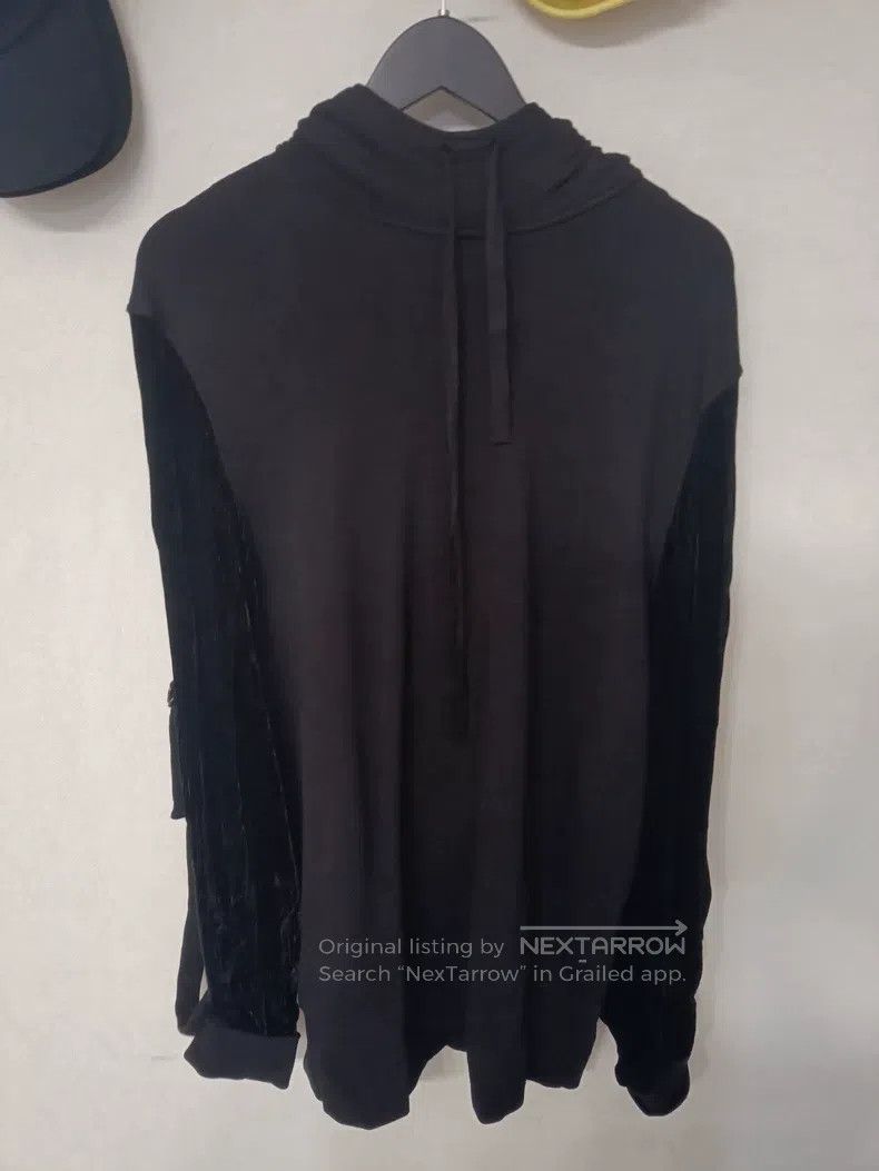 Ann Demeulemeester Ann Demeulemeester Dark Minimalist Black Velvet Ribbons Sw Size US M / EU 48-50 / 2 - 2 Thumbnail