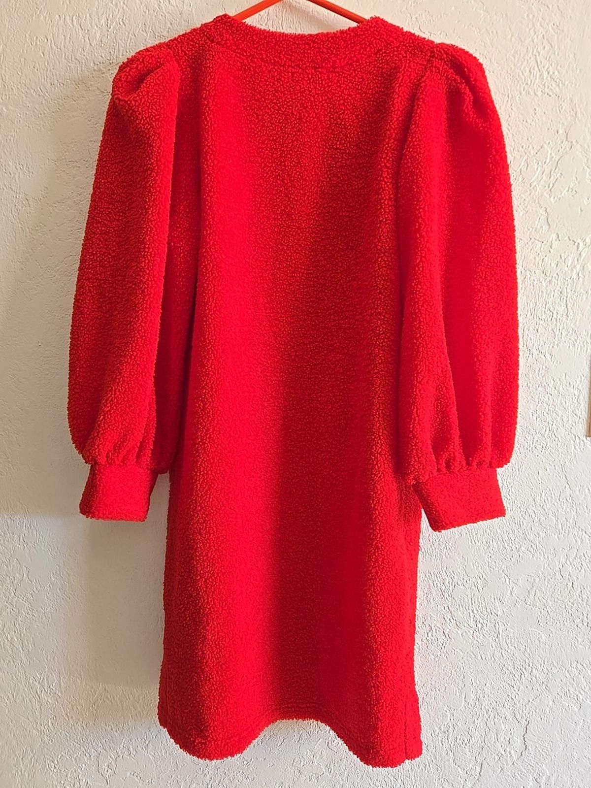 Other Emily McCarthy Julia Sweater Dress Sz Small Red Pullover NWT Size S / US 4 / IT 40 - 2 Thumbnail