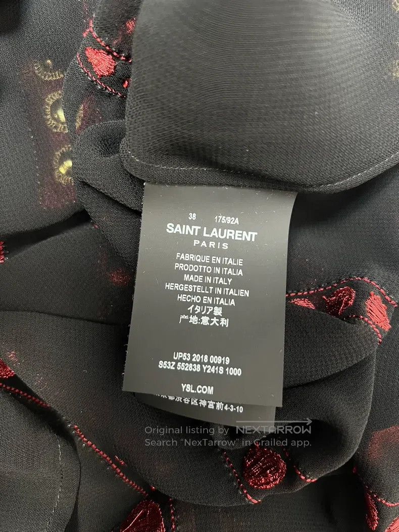 Saint Laurent Paris Saint Laurent Paris Black Karaoke Machine Semi-transparent Size XS / US 0-2 / IT 36-38 - 6 Thumbnail