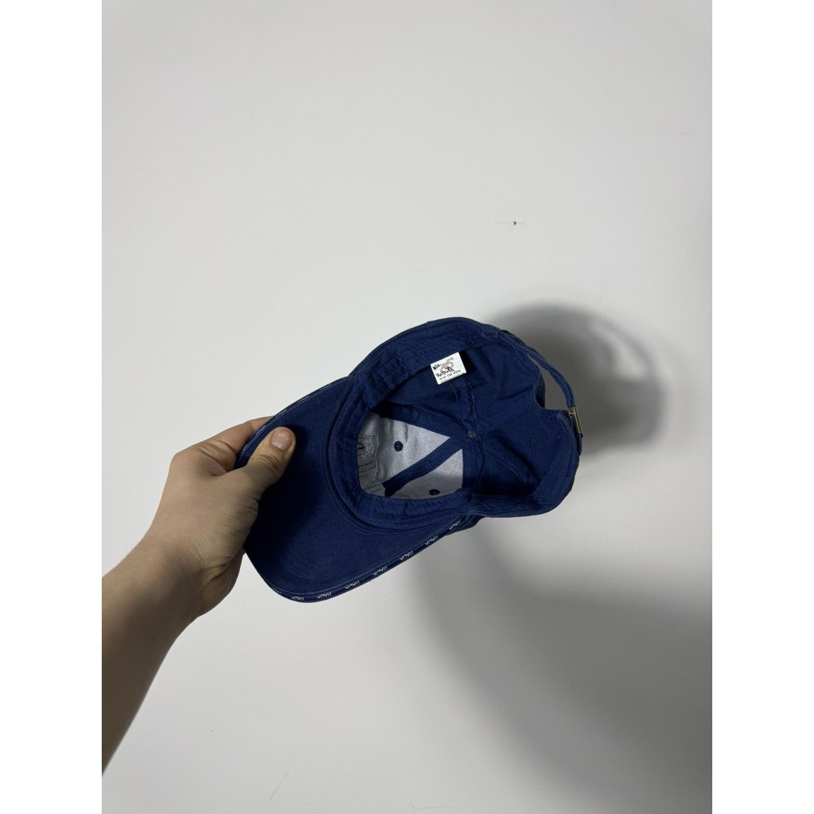 Drain Gang × S4LEM × Vintage 90s Vintage Italia Flag Blue Hat Cap Size ONE SIZE - 4 Thumbnail
