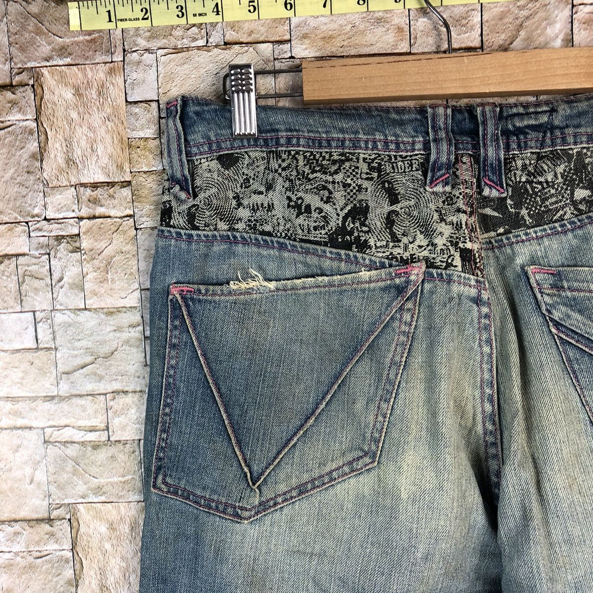 Volcom Volcom vintage skate Blue faded Denim Pants #A1169 Size US 33 - 15 Thumbnail