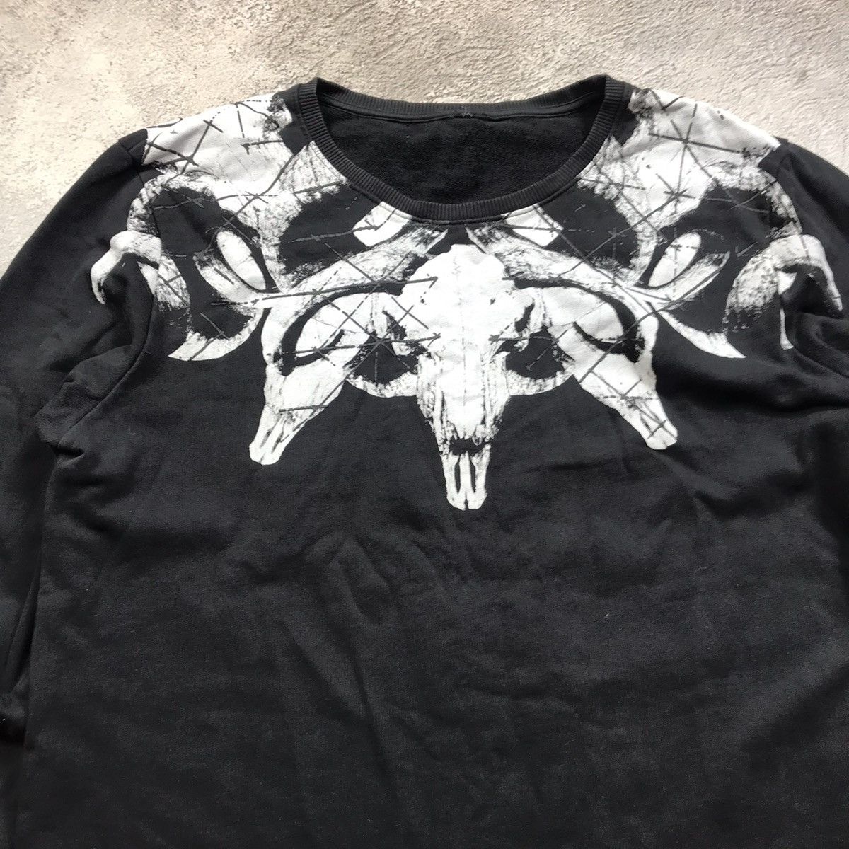 Vintage Vintage 90s Oversized Graphic Sweatshirt Grunge Skate XXL Size US XXL / EU 58 / 5 - 3 Thumbnail