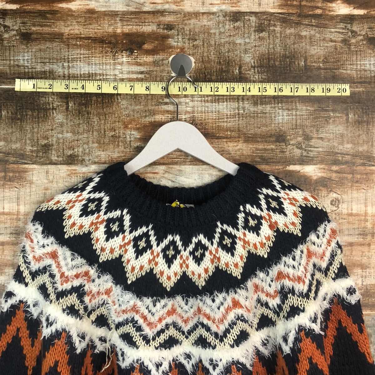 Homespun Knitwear Lepsim Dark Blue navajo Knitwear #A2013 Size US S / EU 44-46 / 1 - 4 Thumbnail