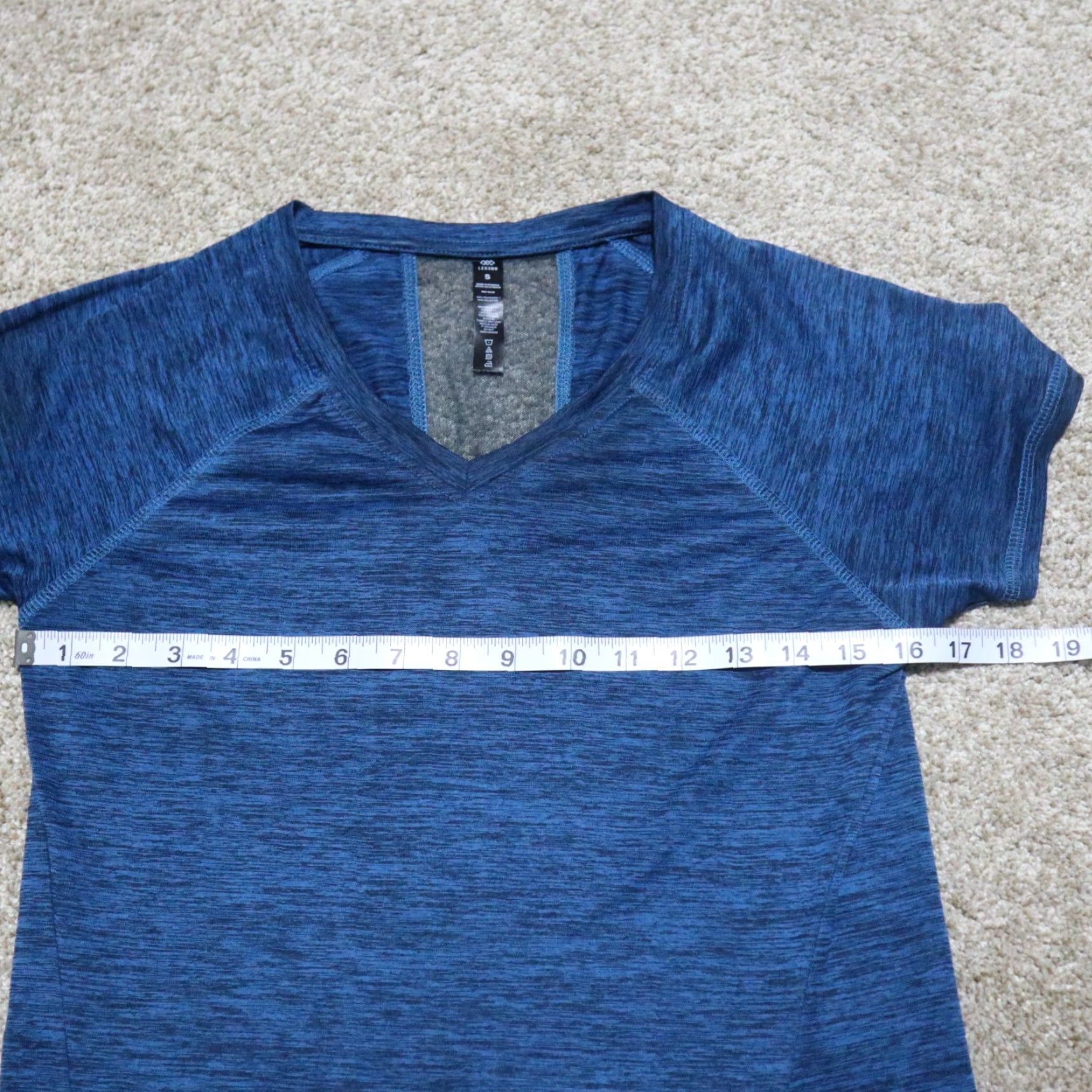 Vintage VINTAGE Legend Blue Breathable Sheer Cotton T-Shirt Women's Small Activewear Short Sleeve 90s Size S / US 4 / IT 40 - 3 Thumbnail