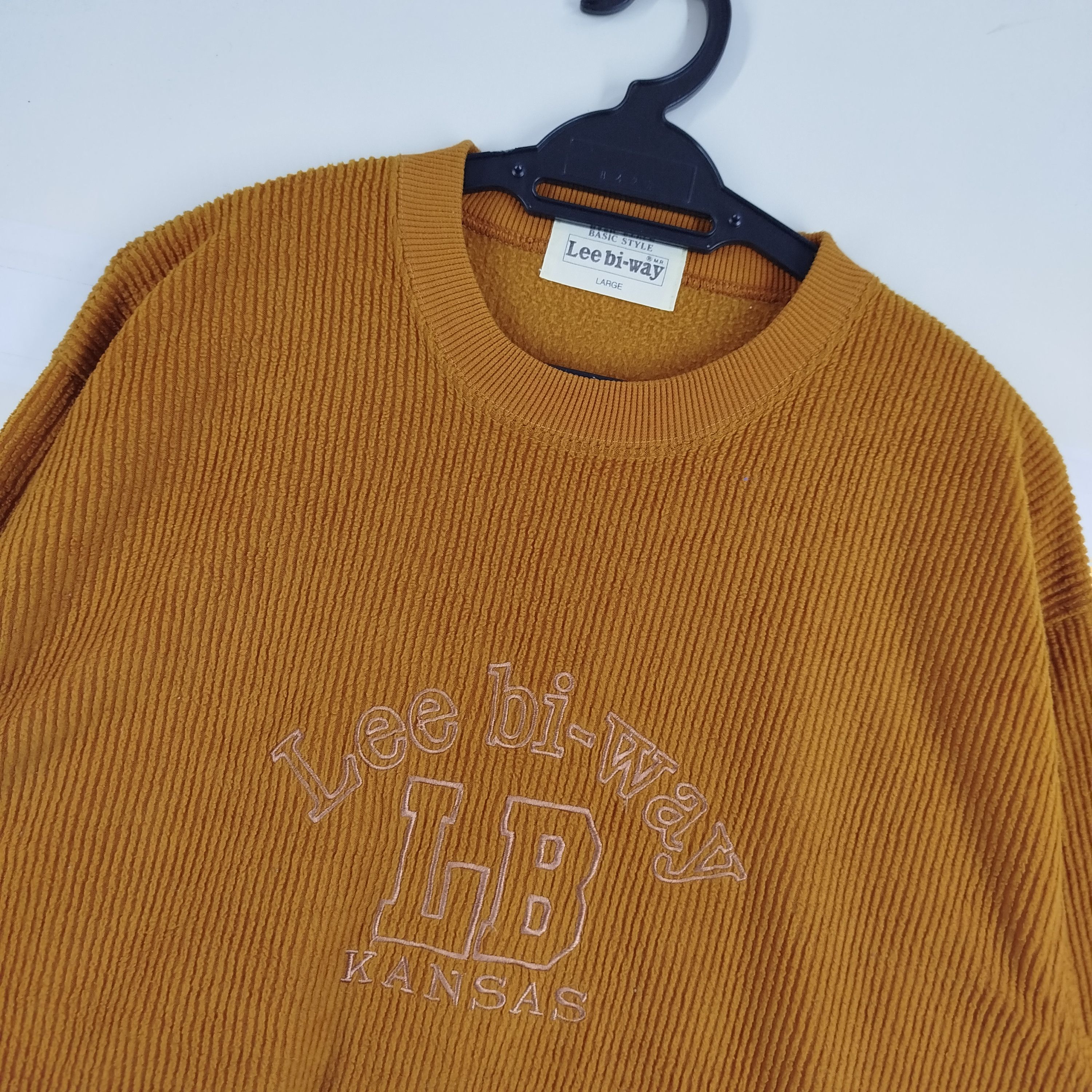 Lee Vintage Lee Bi-Way Corduroy Embroidery Spell Out Logo Size US L / EU 52-54 / 3 - 2 Thumbnail
