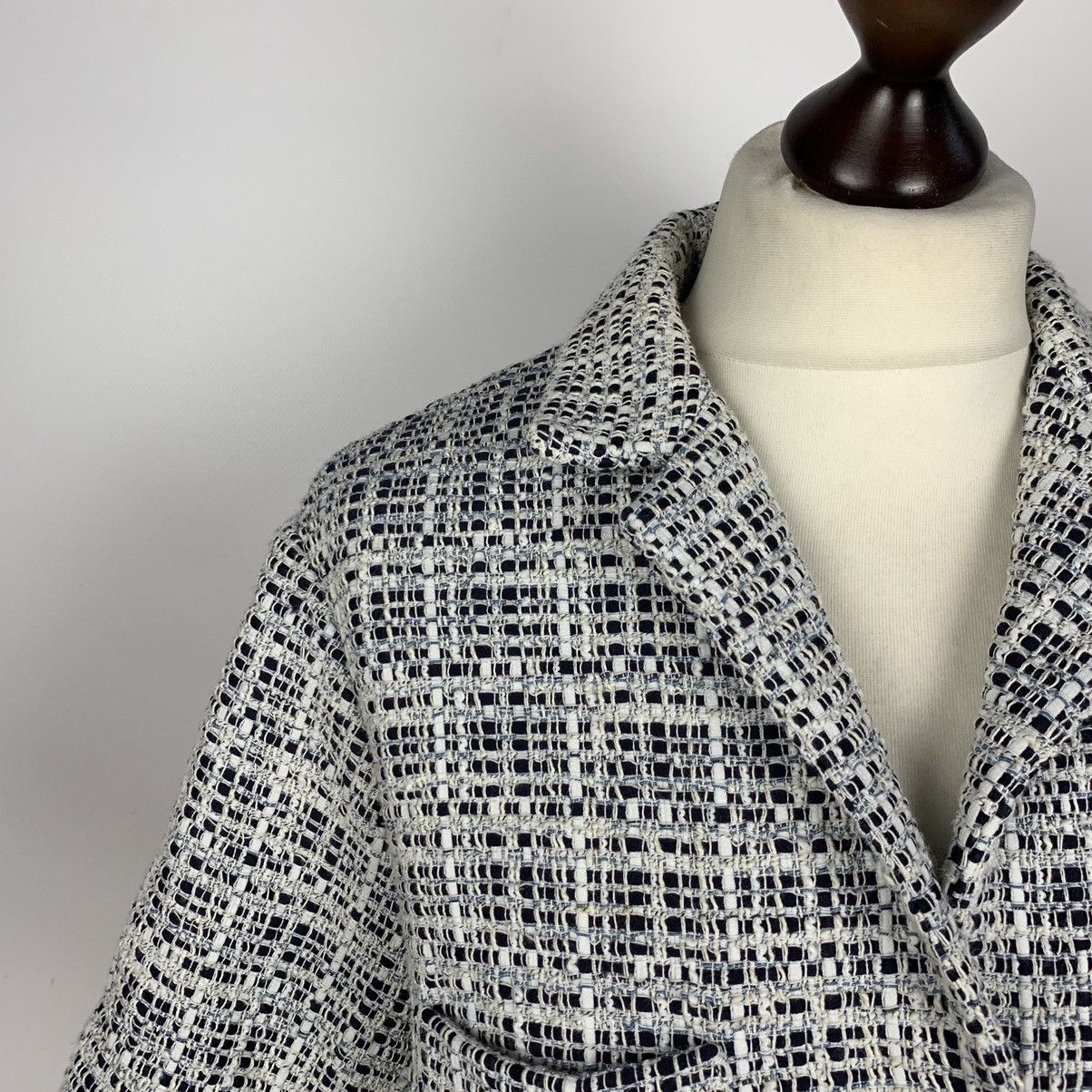 Maje Maje cropped knit blazer jacket blue size 38 Size XS / US 0-2 / IT 36-38 - 6 Thumbnail