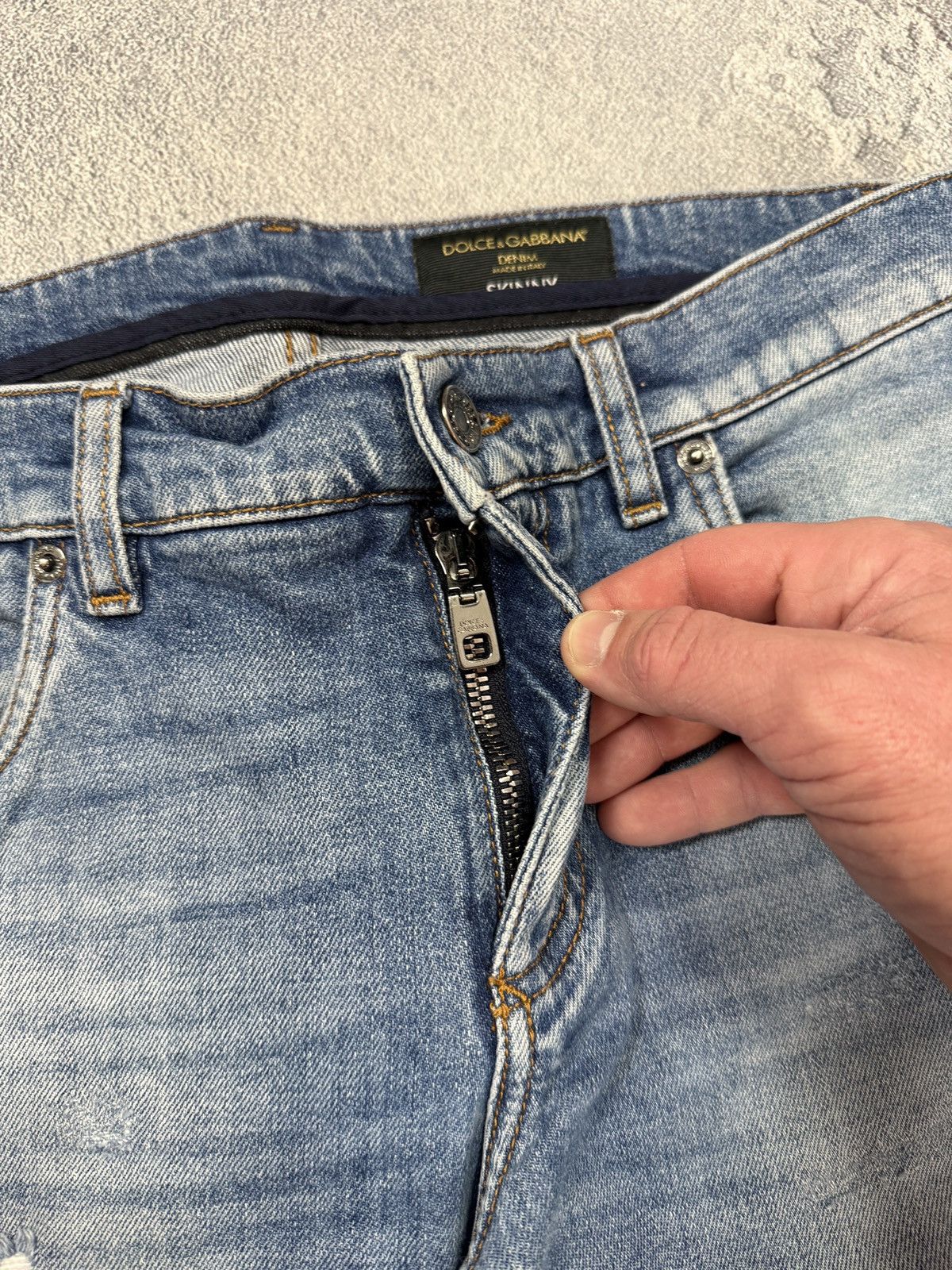 Dolce & Gabbana Dolce & Gabanna Vintage D&G Y2K Denim Jeans Size 34" / US 12 / IT 48 - 8 Thumbnail