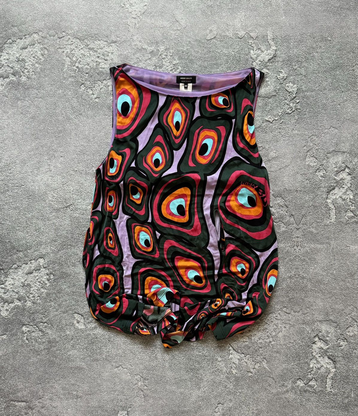 Miss Sixty Miss sixty M multicolour mini dress sleeveless all printed Size M / US 6-8 / IT 42-44 - 1 Thumbnail