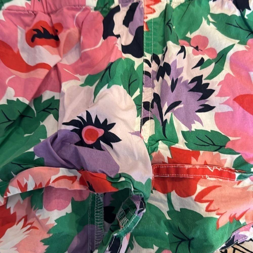 Designer J Crew floral pajama shorts Size ONE SIZE - 3 Thumbnail