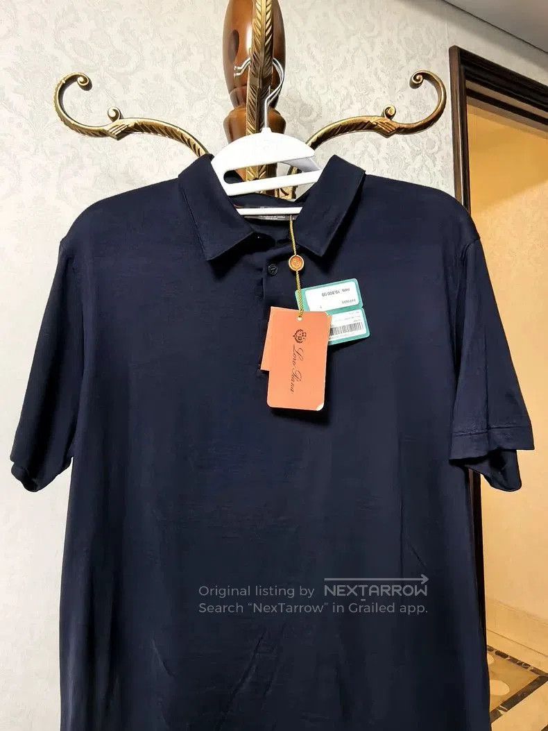 Loro Piana Loro Piana Men's Wool Short Sleeve Polo. Size US L / EU 52-54 / 3 - 1 Thumbnail