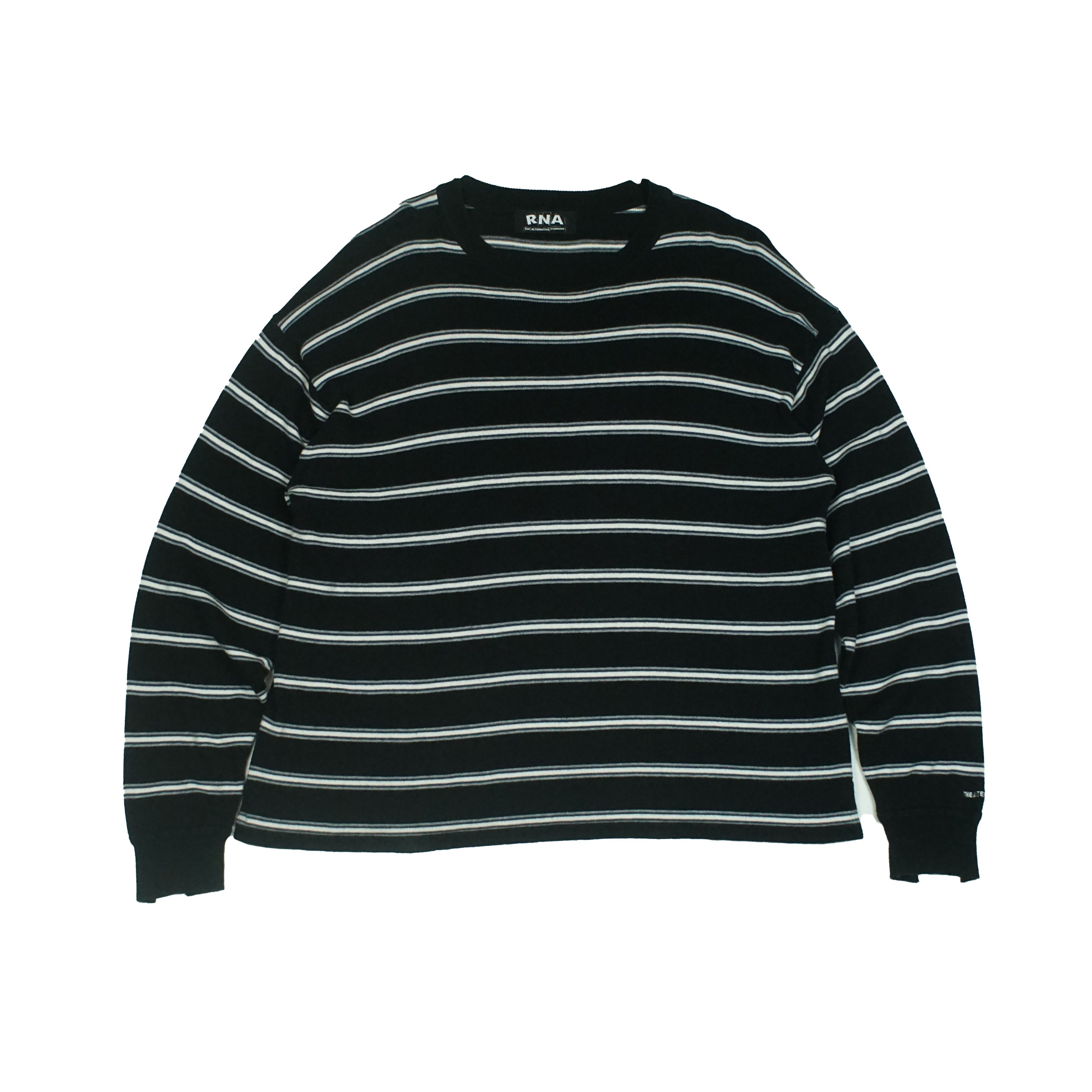 14th Addiction *NoTariff RNA Japan Stripe Knitted Sweatshirt Size US M / EU 48-50 / 2 - 1 Thumbnail