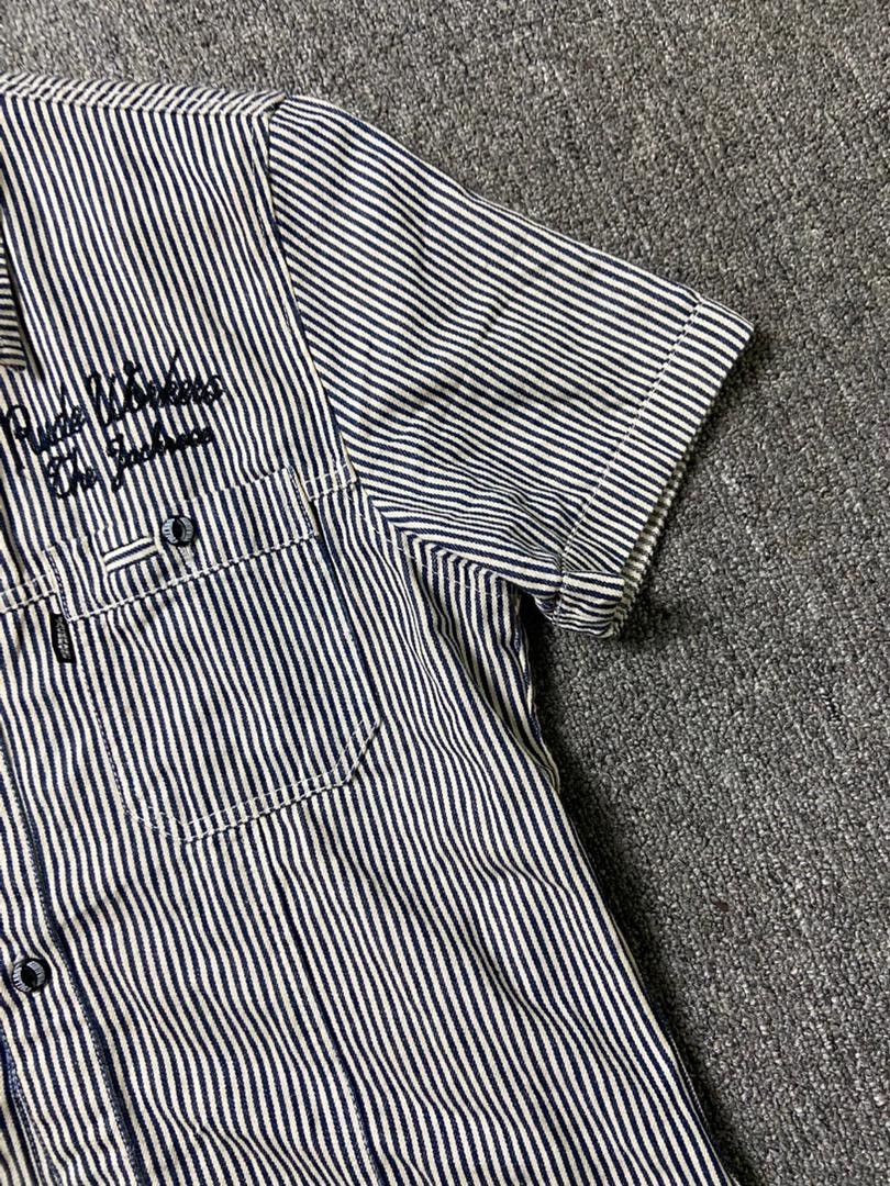 JACKROSE JACKROSE Collars Brand Stripe Workwear Shirt (187) Size US M / EU 48-50 / 2 - 7 Thumbnail