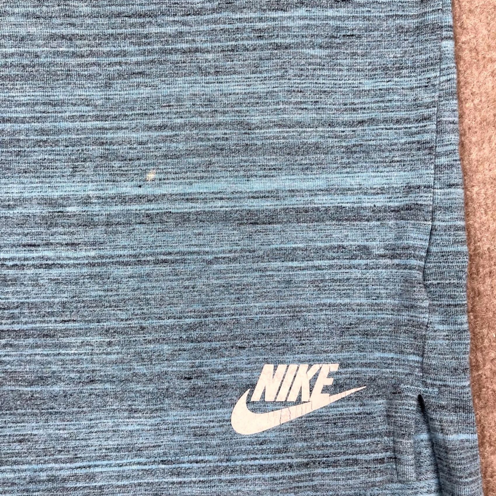 Nike Nike Dri-FIT T Shirt Women's M Blue Short Sleeve V Neck Performance Lightweight Tee Size M / US 6-8 / IT 42-44 - 2 Thumbnail