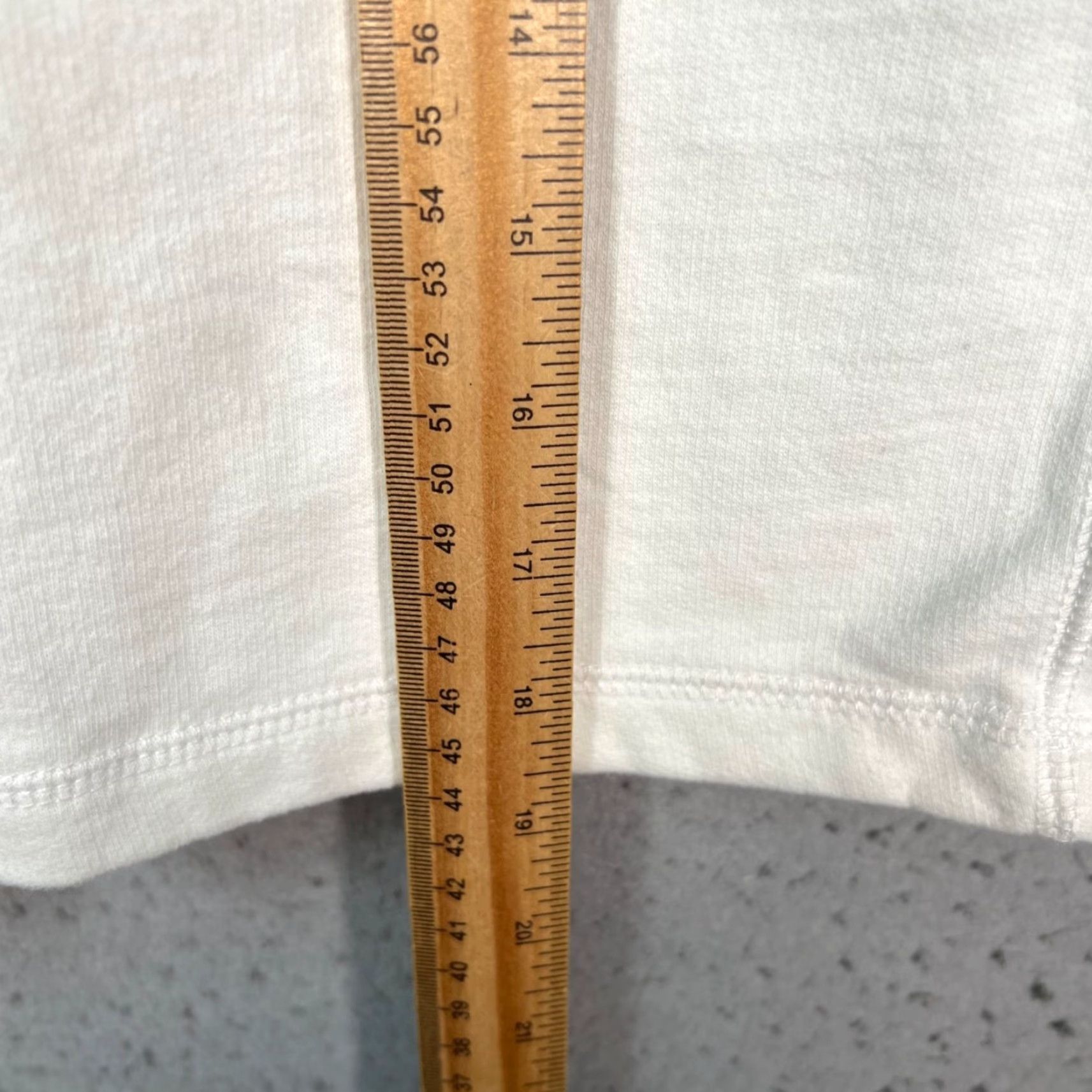 Vintage Camp Isidro Womens Small White Drawstring Sweat Shorts Size 28" / US 6 / IT 42 - 5 Thumbnail