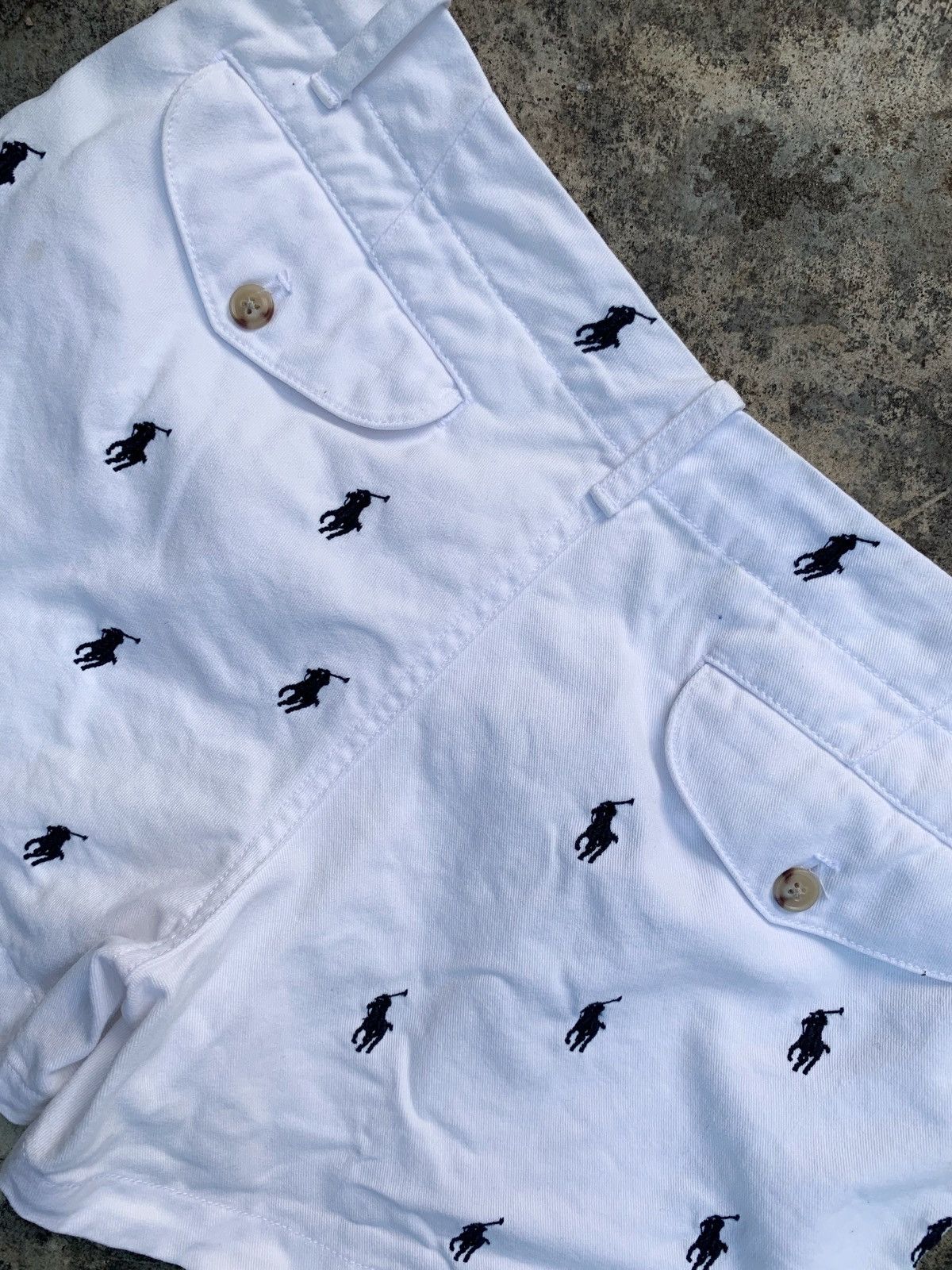Polo Ralph Lauren × Vintage Vintage Polo Ralph Lauren Golf White Shorts Size 28" / US 6 / IT 42 - 5 Thumbnail