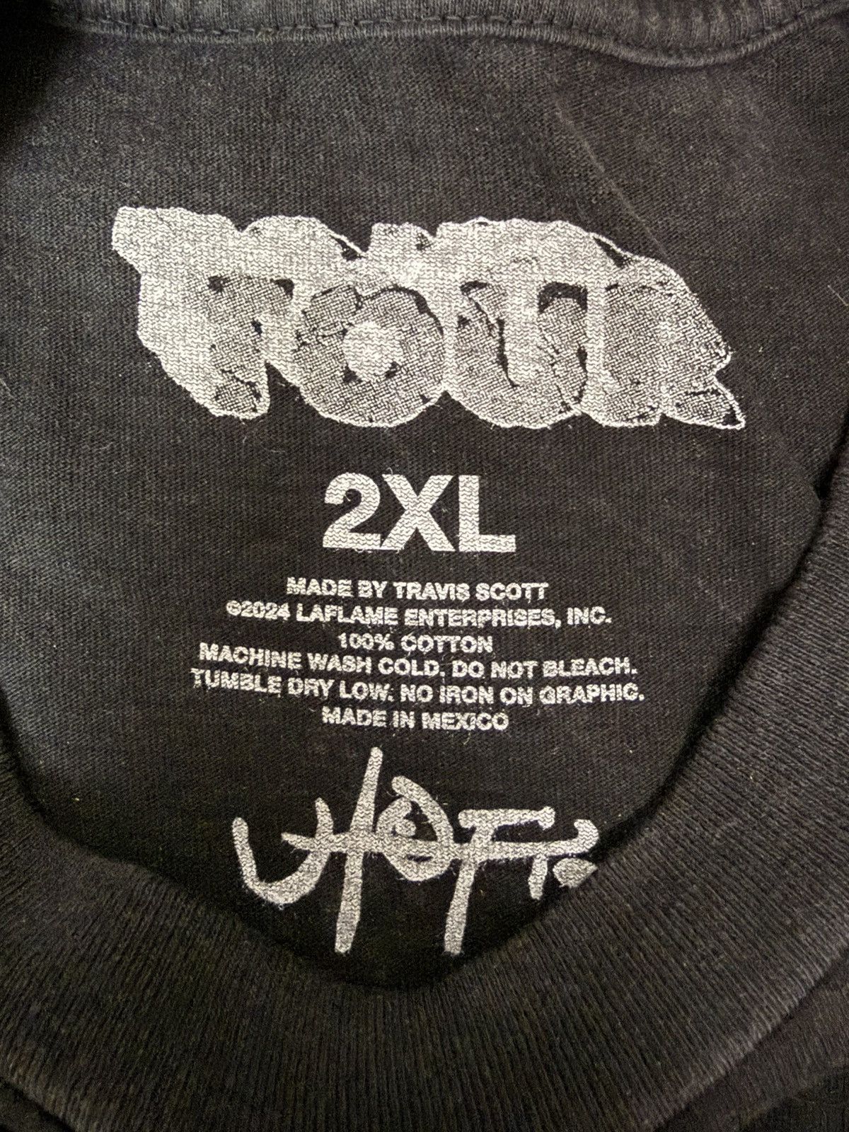 Travis Scott Metlife Statue of Liberty Exclusive T-Shirt Size US XXL / EU 58 / 5 - 4 Thumbnail