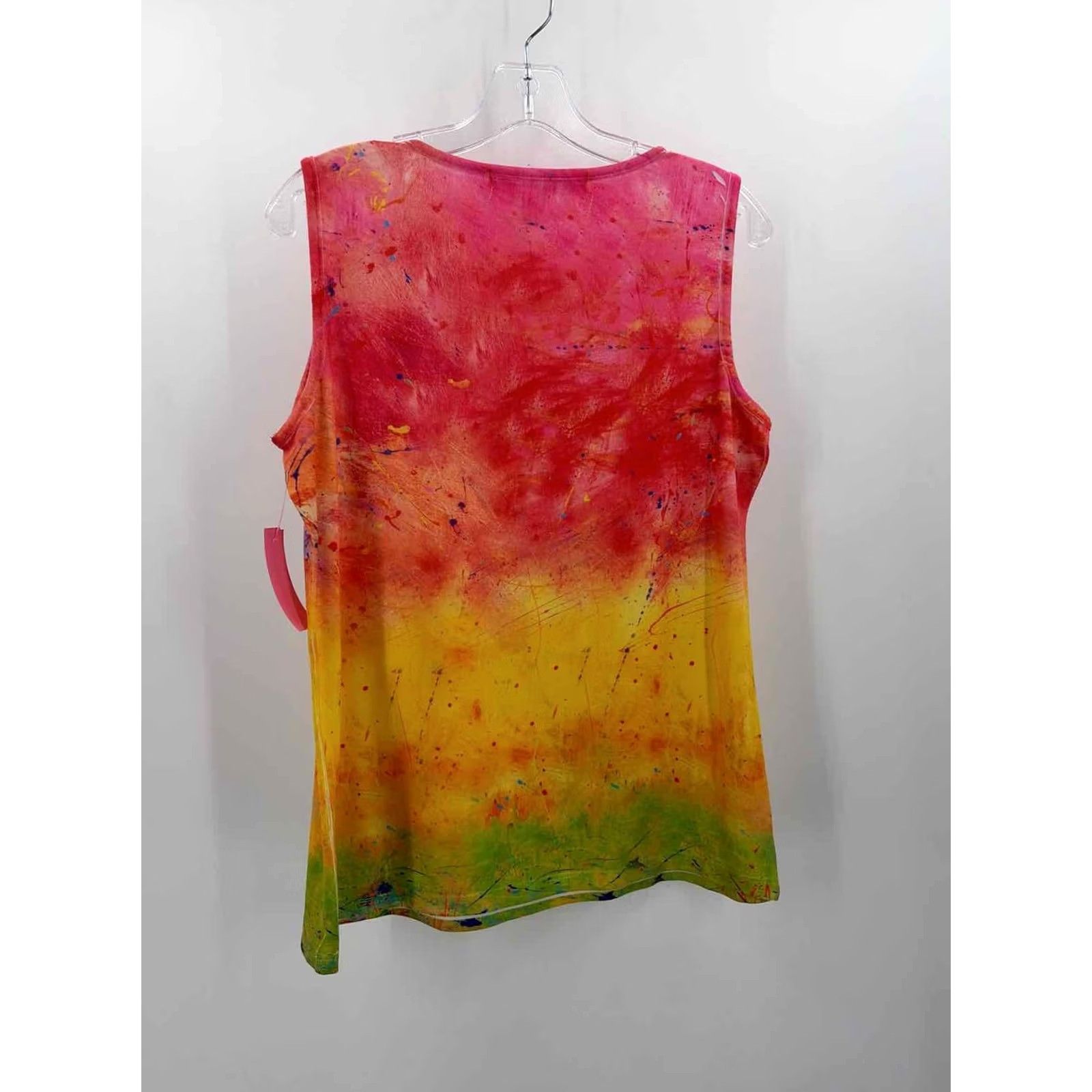 Vintage Leoma Lovegrove Orange Tank Top Large Size L / US 10 / IT 46 - 3 Thumbnail
