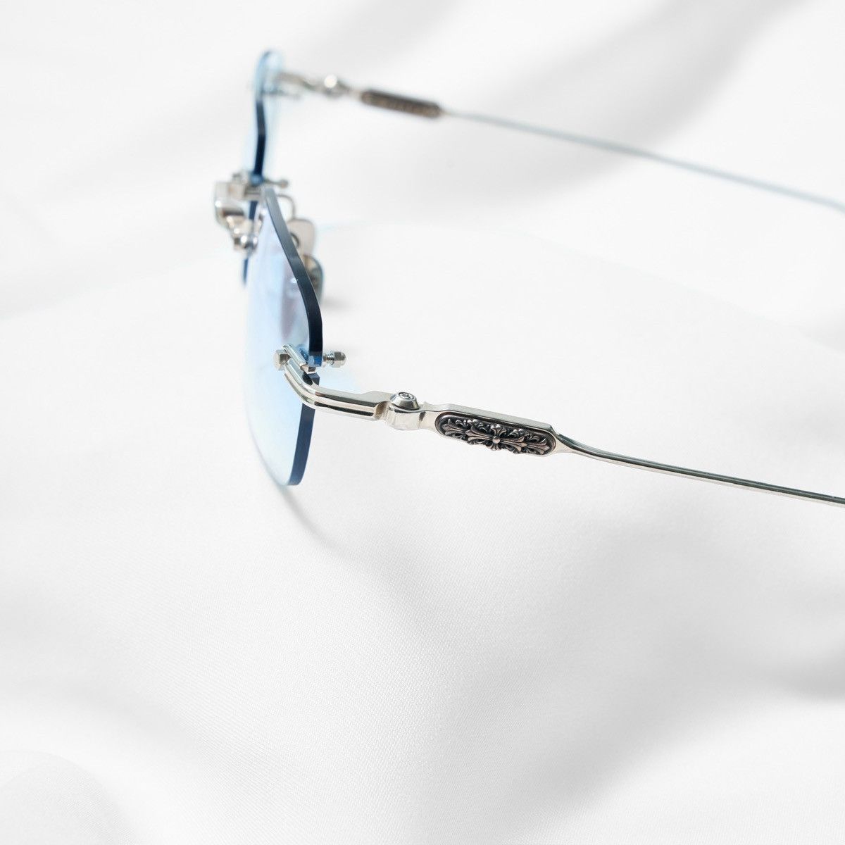 Chrome Hearts CHROME HEARTS SOFFFFFFFFERS I MATTE BLACK / SHINY SILVER Size ONE SIZE - 3 Thumbnail