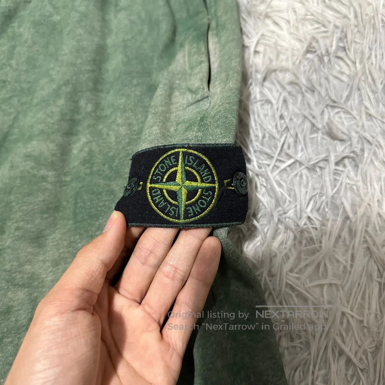 Stone Island Stone Island Dust Green Shorts. Size US 30 / EU 46 - 3 Thumbnail