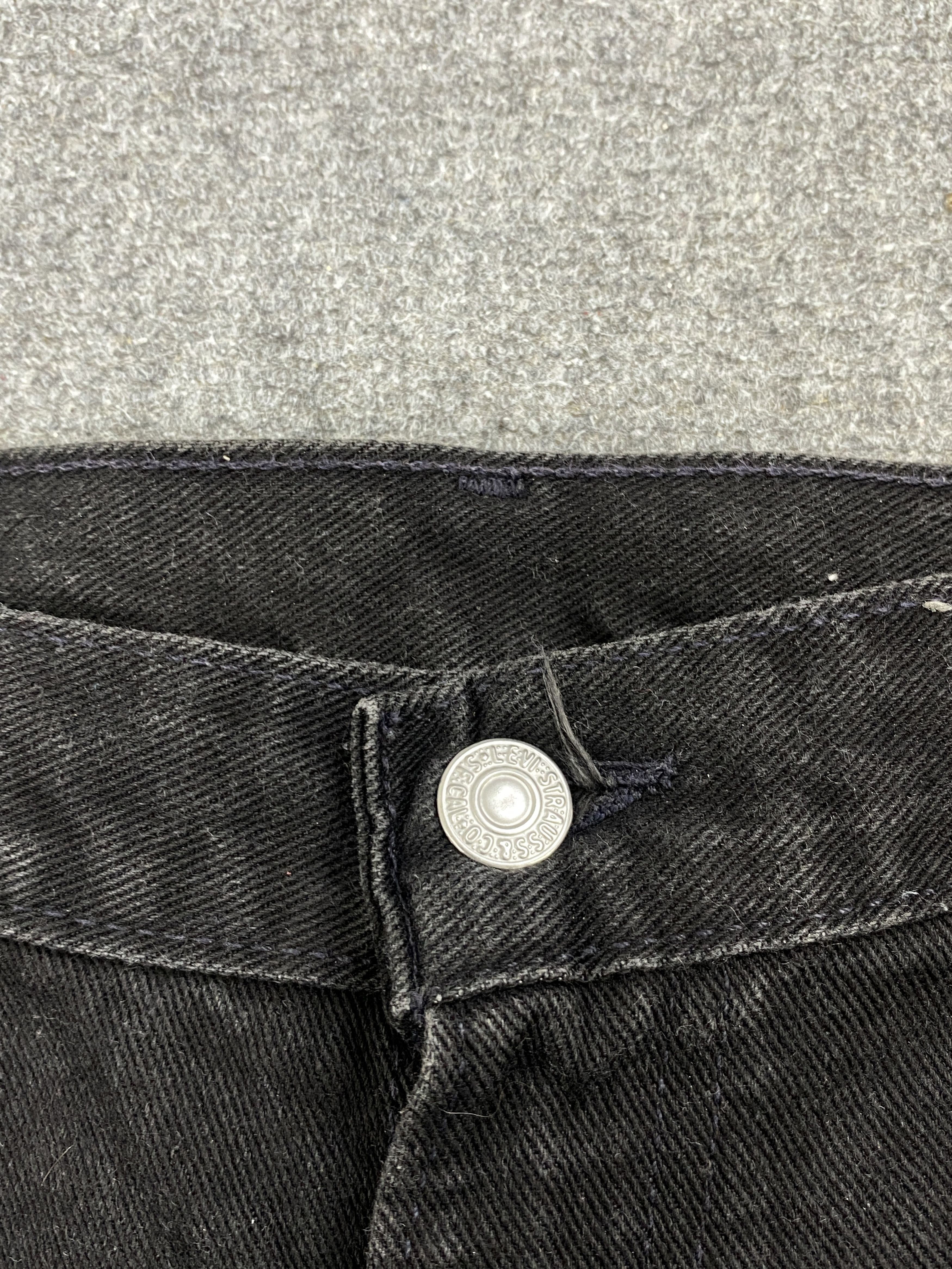 Levi's × Vintage Vintage 90s Levis 559 Super Black Jeans Size US 41 - 10 Thumbnail