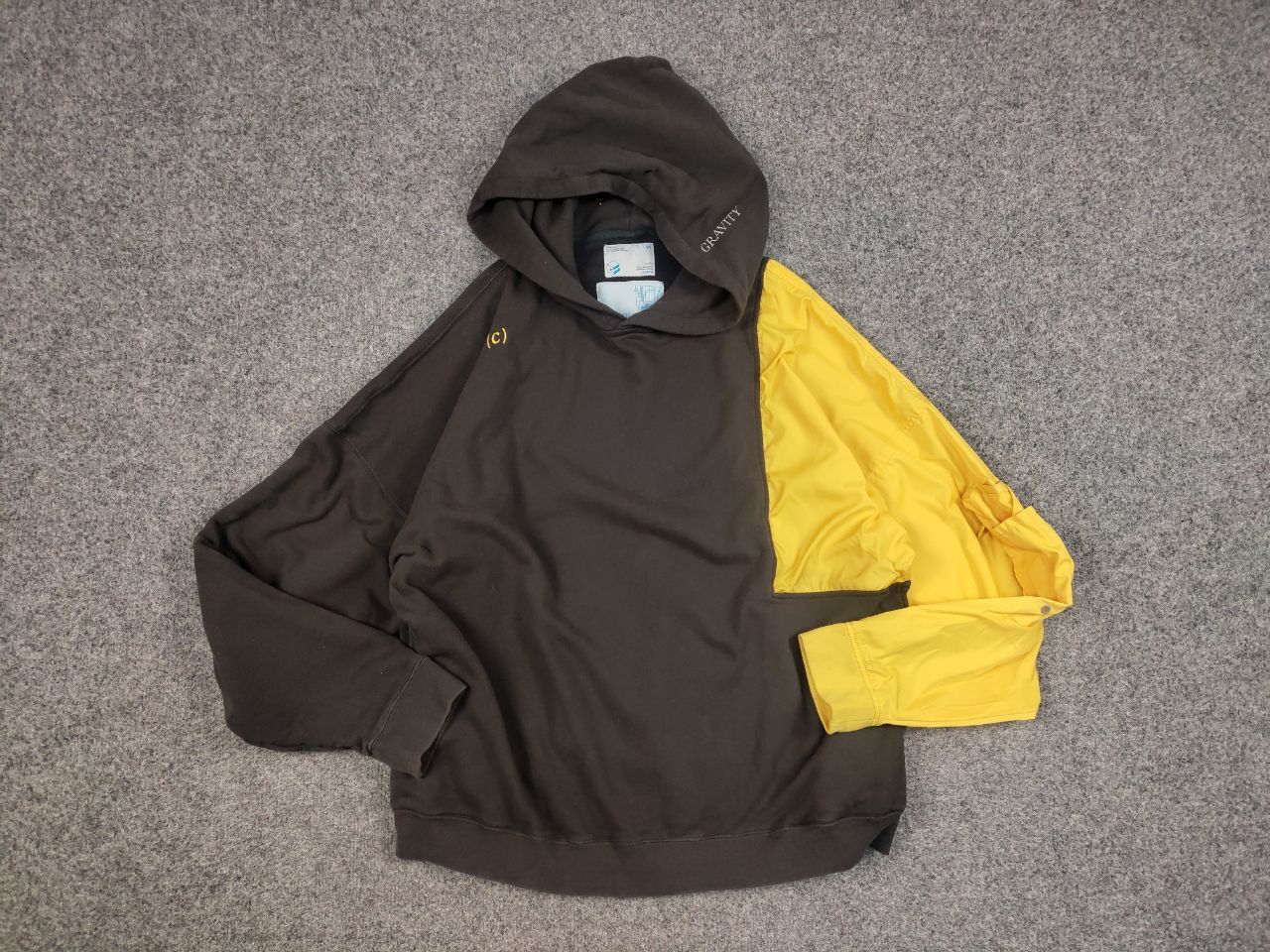 C2H4 Rare C2H4 18SS - Design Dark Reconstructed Sleeve Hoodie Size US M / EU 48-50 / 2 - 13 Thumbnail