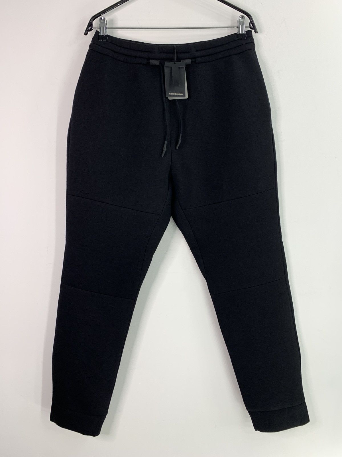 Alexander Wang × T by Alexander Wang T by Alexander Wang Black Double Knit Scuba Pants M/L Size Size US 34 / EU 50 - 1 Thumbnail