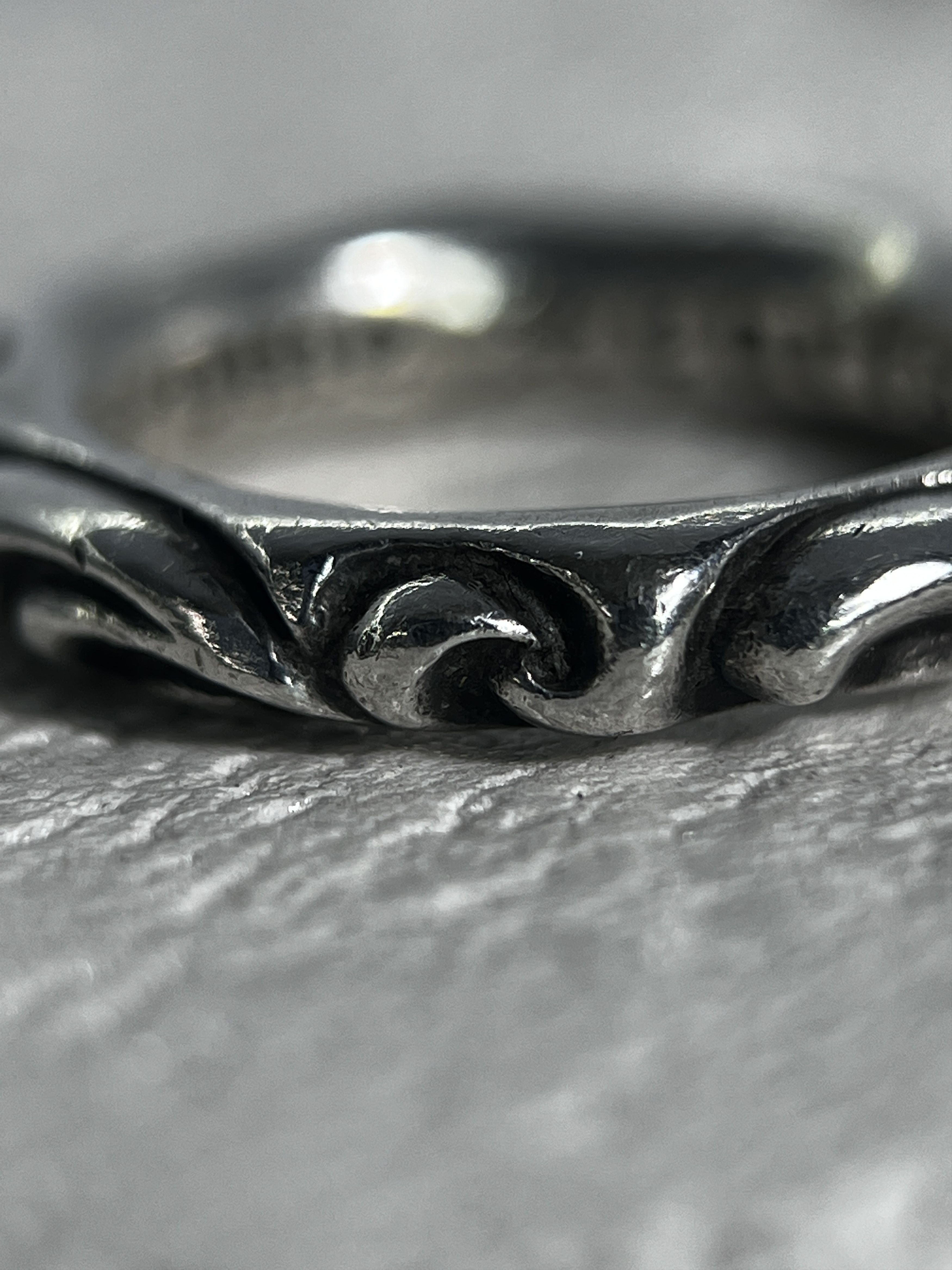 Chrome Hearts Chrome Hearts Scroll Band Ring Silver US6.5 JP13 Size ONE SIZE - 12 Thumbnail