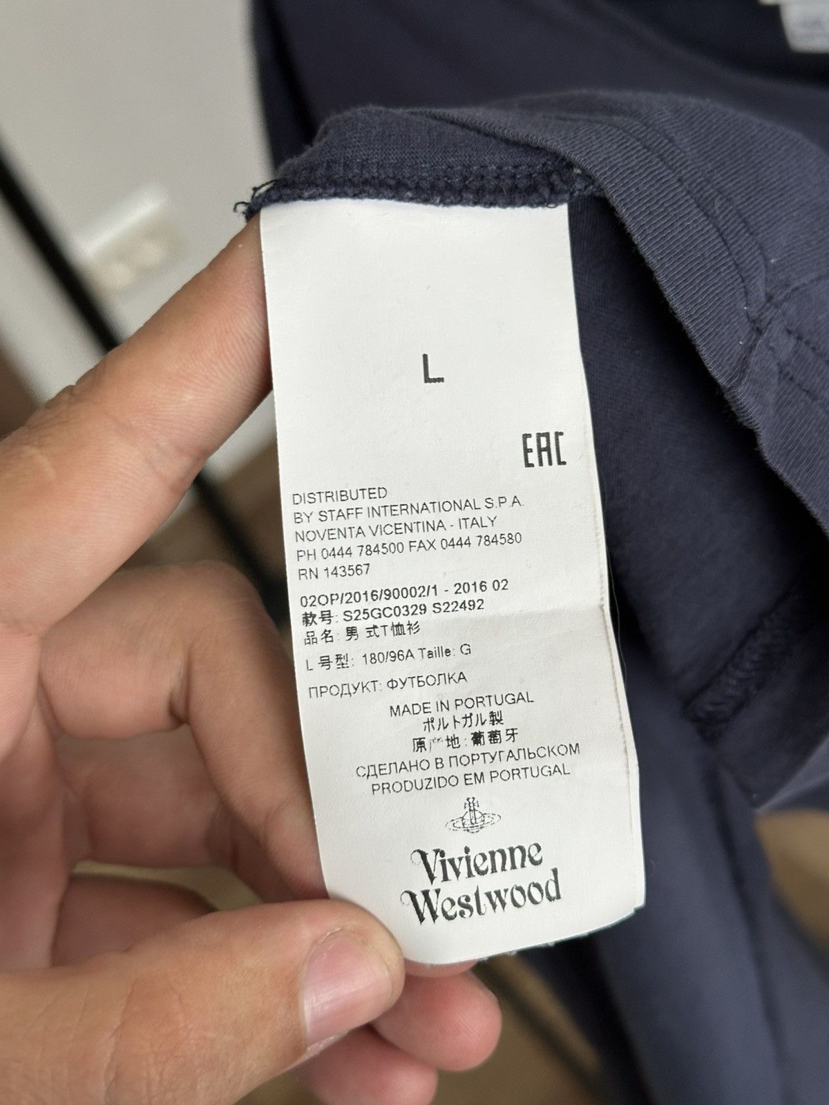 Vivienne Westwood Vivienne Westwood Basic T-Shirt Size US L / EU 52-54 / 3 - 9 Thumbnail