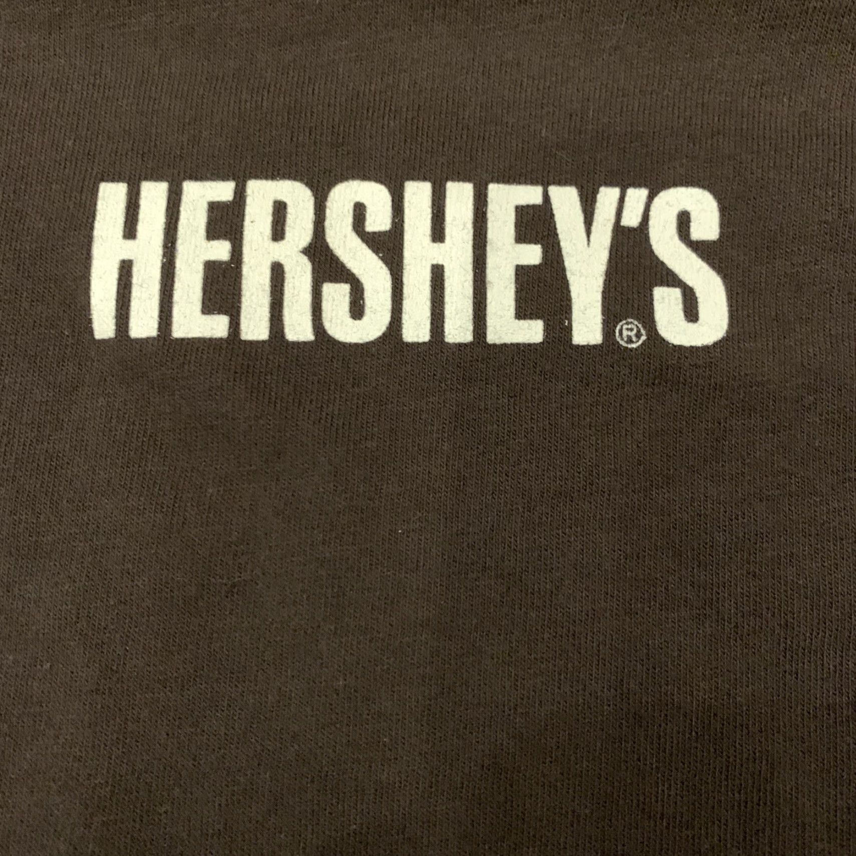 Vintage VINTAGE Hershey's T-Shirt Chocolate Logo Shirt S Adults Brown 1990s Hershey Park Pennsylvania Mens Size US S / EU 44-46 / 1 - 2 Thumbnail