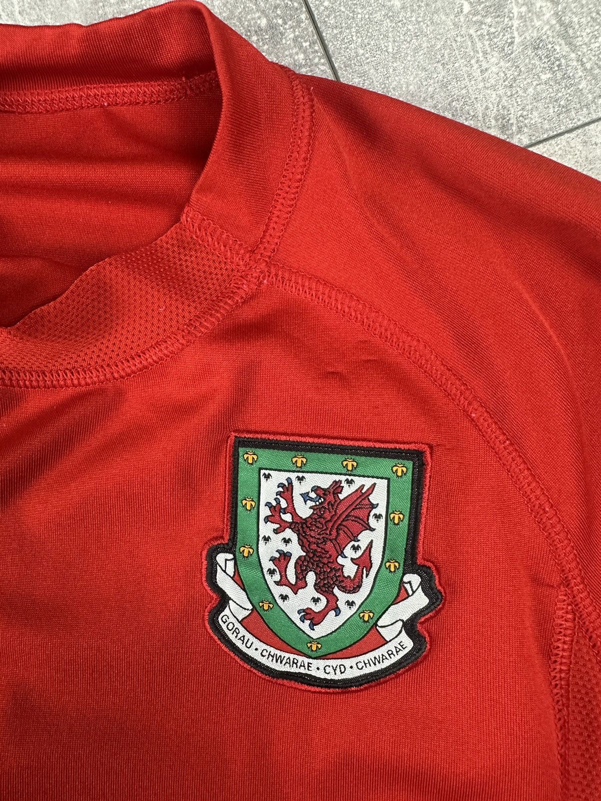 Kappa Kappa Wales 2004/06 Home Soccer Football Jersey Size US S / EU 44-46 / 1 - 4 Thumbnail