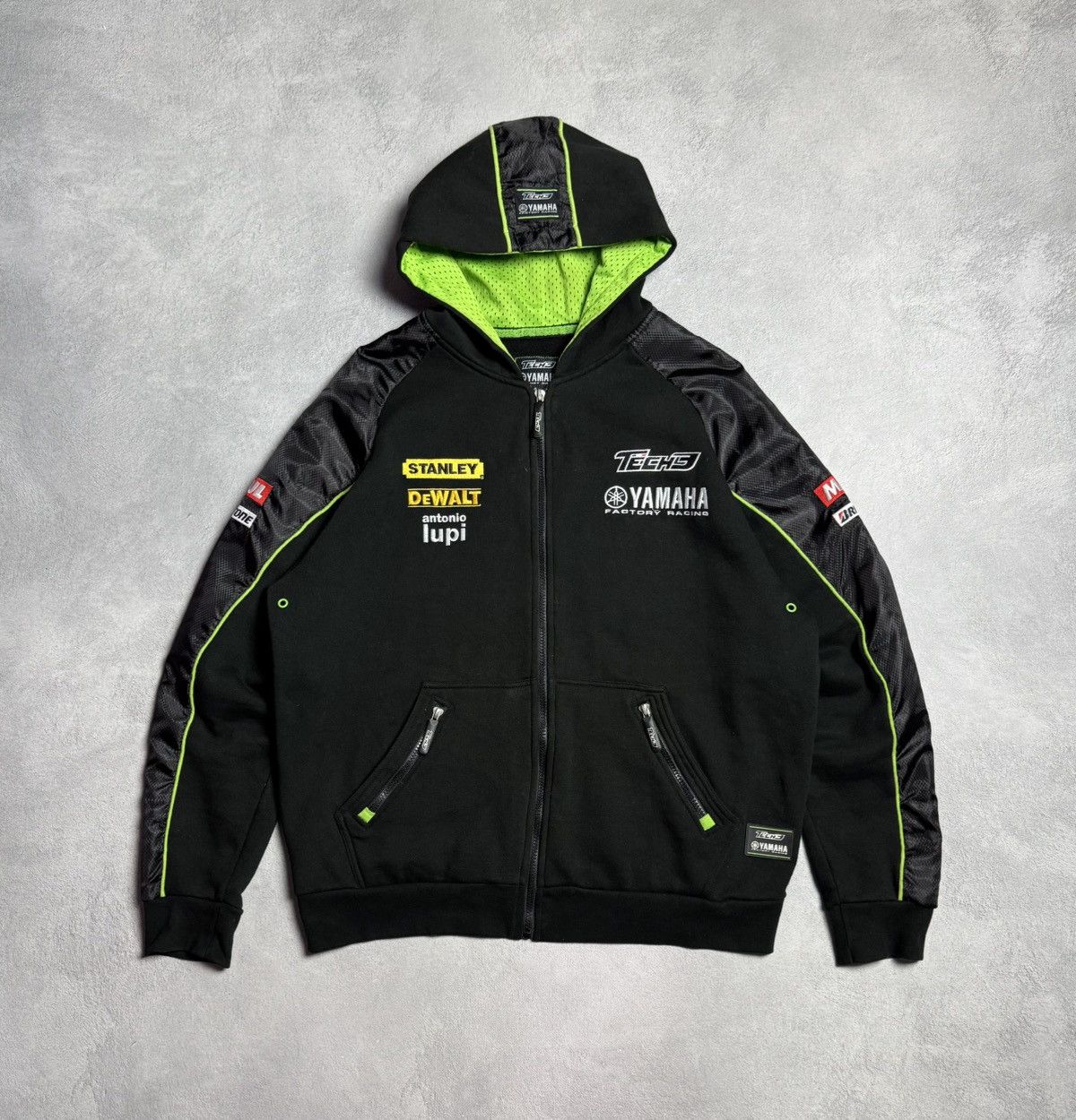 Yamaha Yamaha Factory Racing Team Zip Up Hoodie Tech 3 Big Logo Size US L / EU 52-54 / 3 - 1 Thumbnail