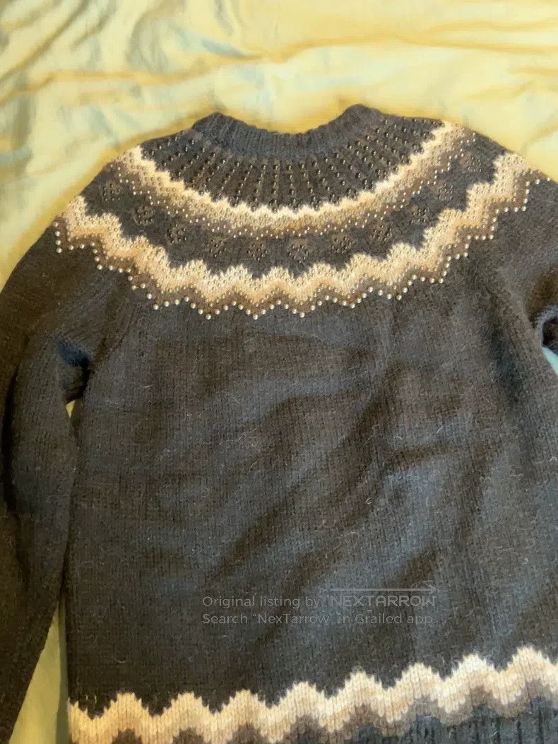 Valentino Valentino Willow nail pattern sweater Size M / US 6-8 / IT 42-44 - 6 Thumbnail