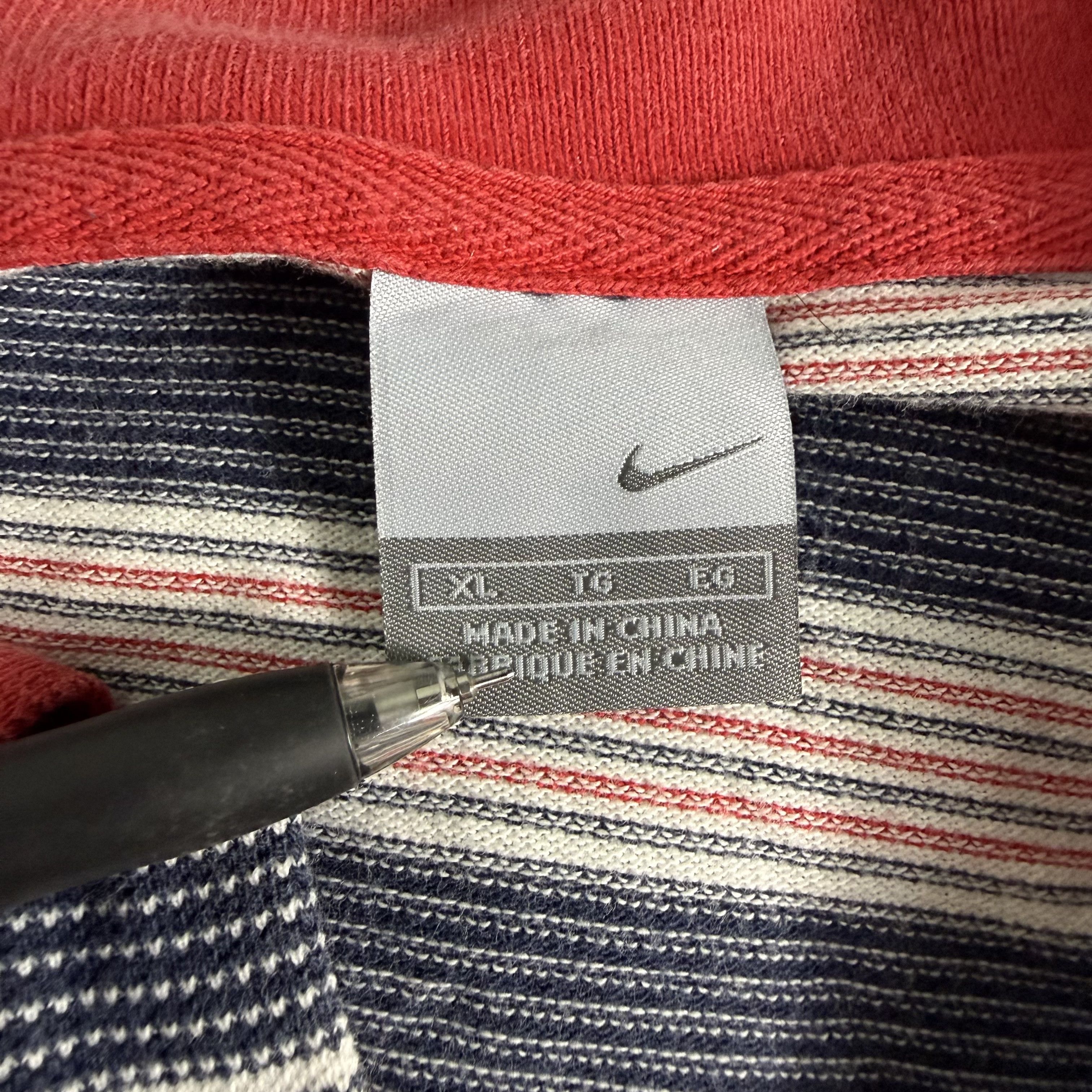 Nike 🔥RARE🔥Nike Border Patern Polo Shirt Size US XL / EU 56 / 4 - 6 Thumbnail