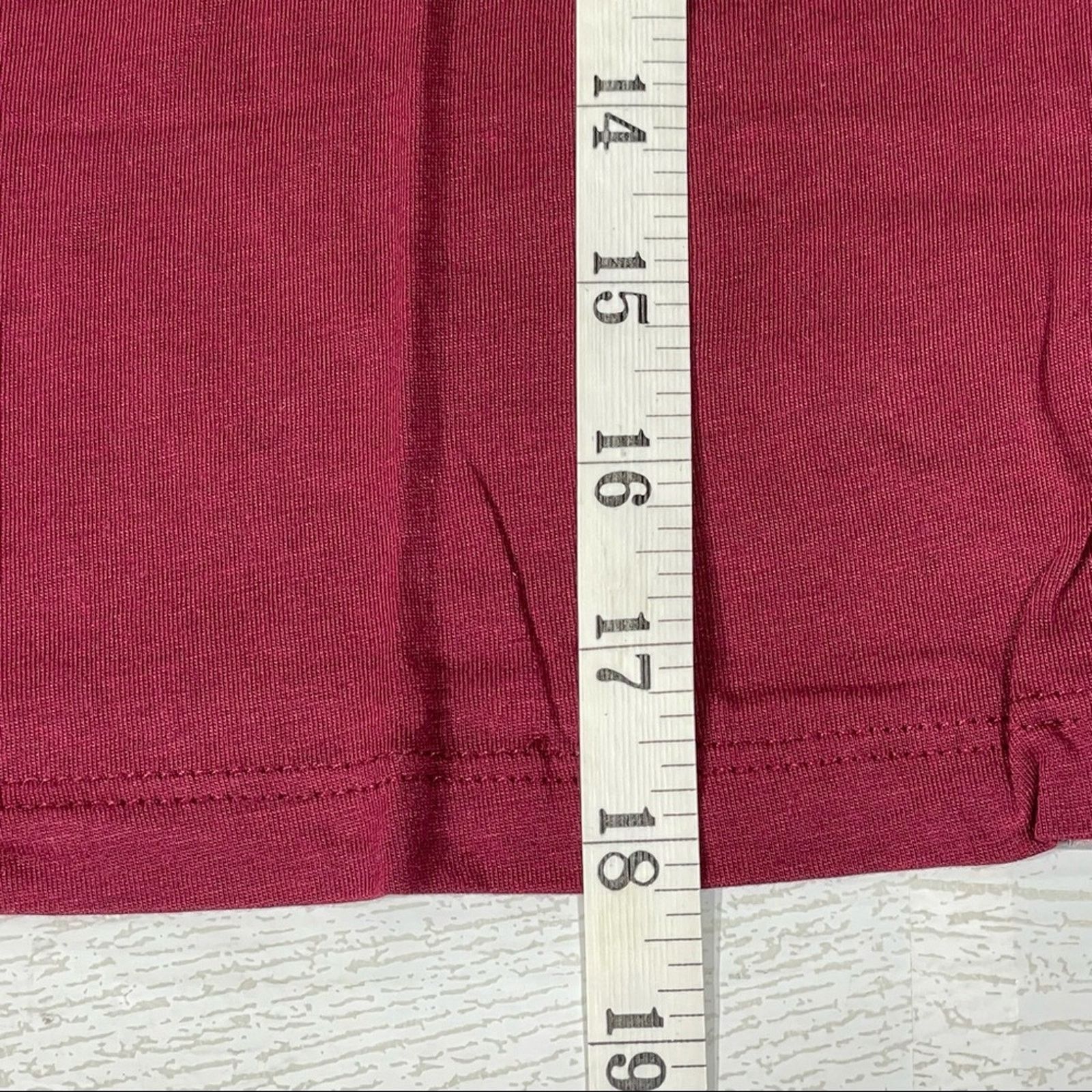 Other FASHION NOVA Wine Cropped Long Sleeved Tee Size M NWT Size M / US 6-8 / IT 42-44 - 6 Thumbnail