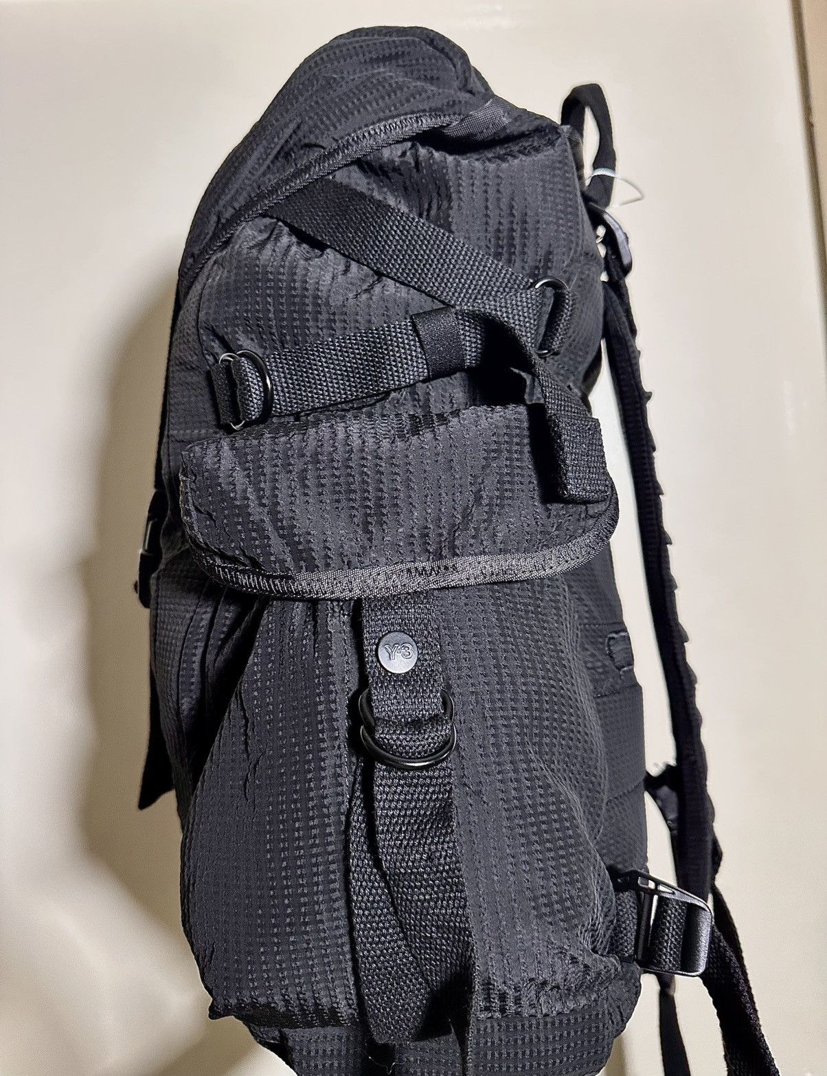 Yohji Yamamoto Adidas Y3 CH2 Utility Yohji Yamamoto Y-3 Backpack Bag Size ONE SIZE - 9 Thumbnail