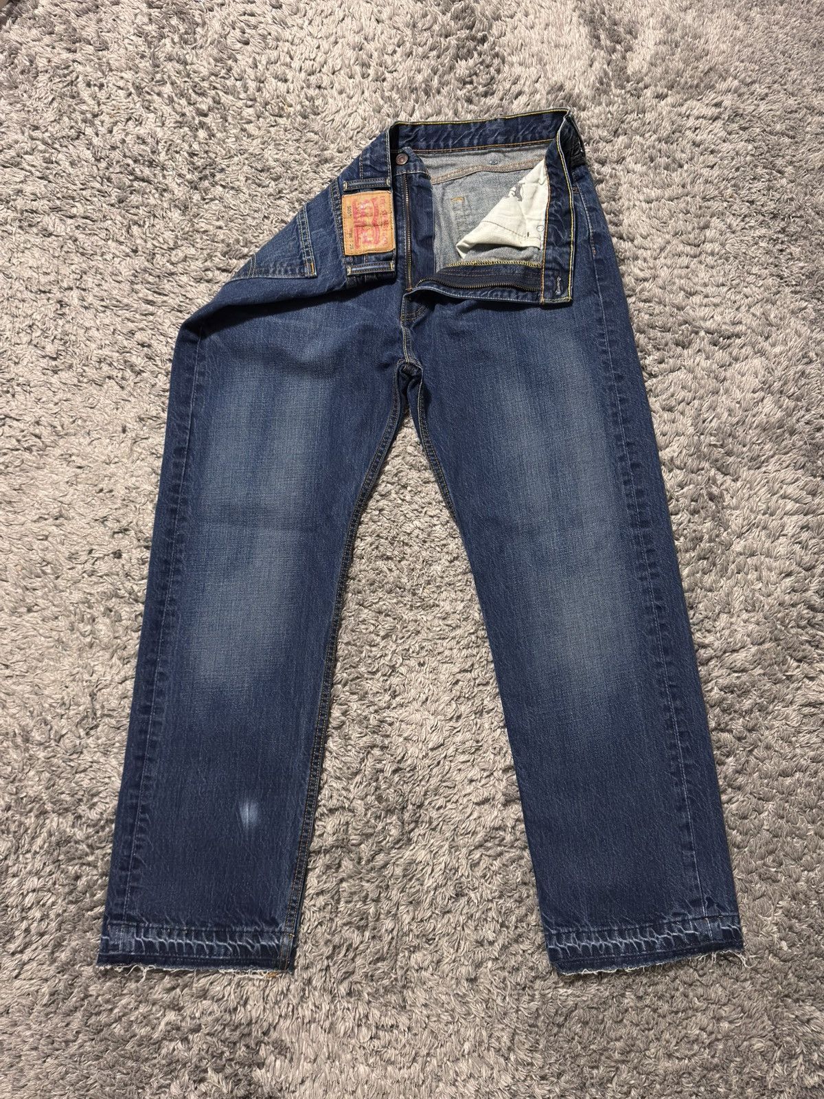 Levi's × Levi's Vintage Clothing Vintage Levis 505 Size 36x29 Distressed Hem Red Tag 90s Y2K Size US 36 / EU 52 - 1 Thumbnail