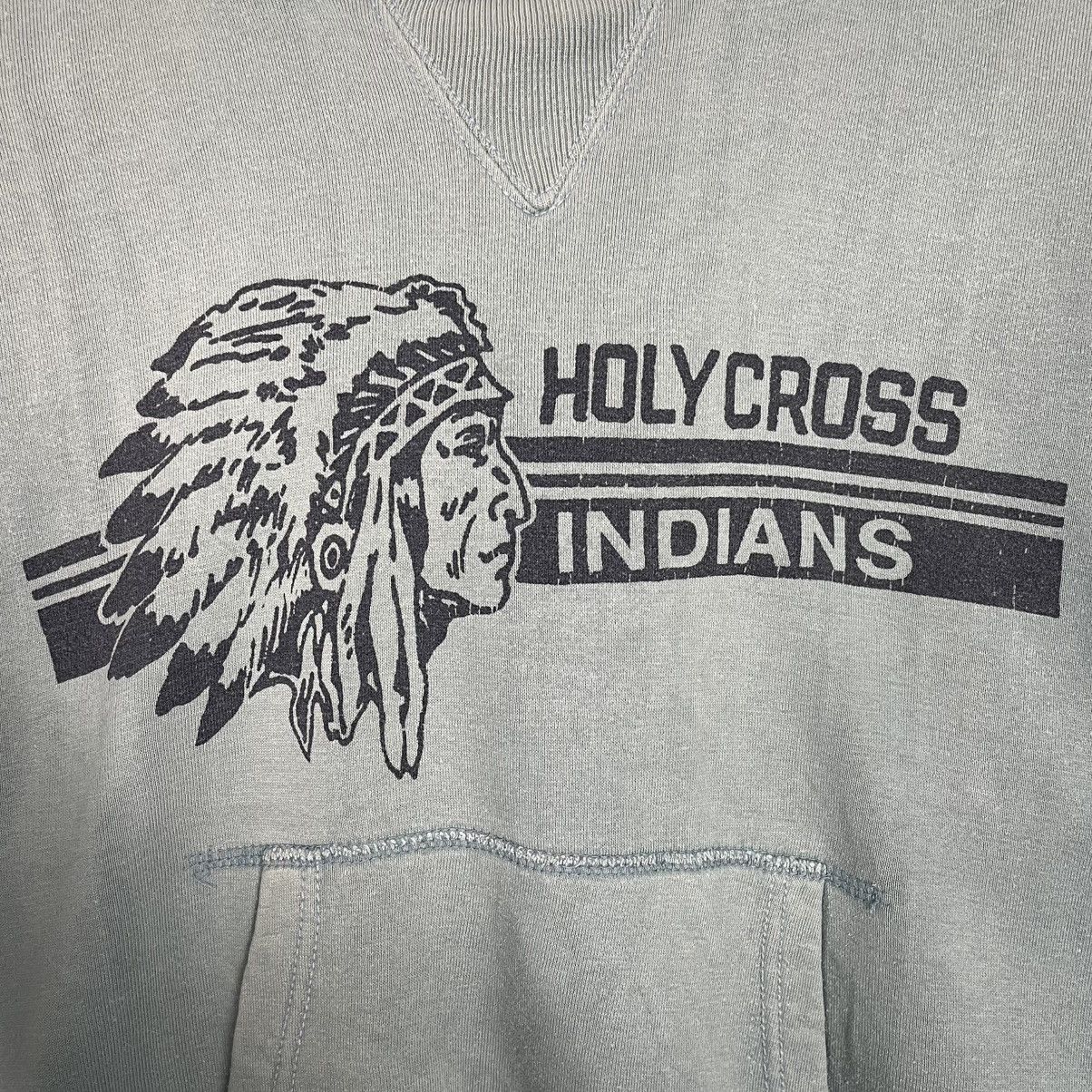 Japanese Brand K Mayer Sportwear Holycross Indians Hoodie Size US M / EU 48-50 / 2 - 13 Thumbnail