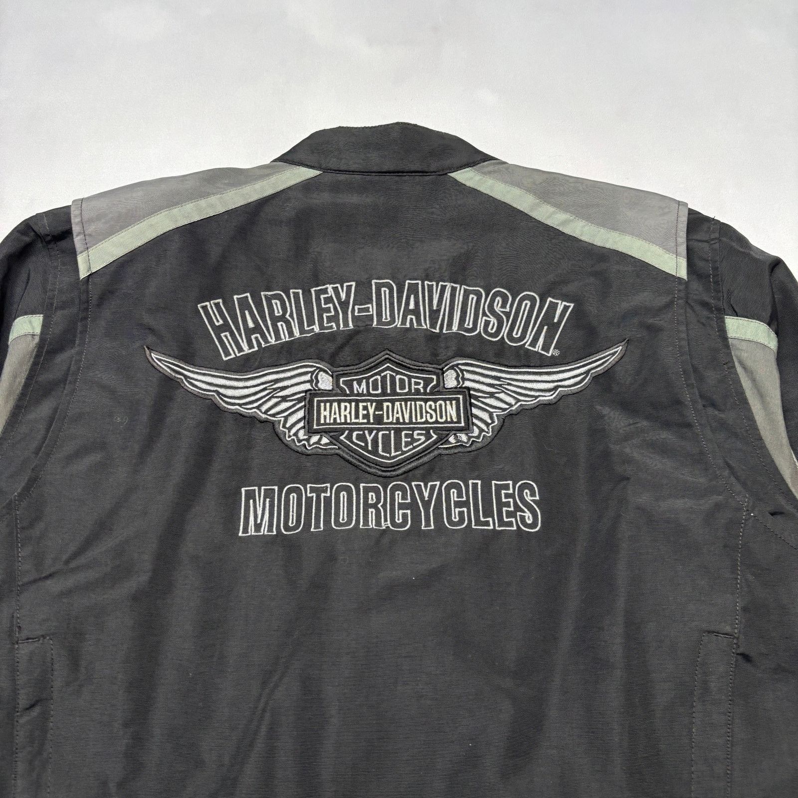 Harley Davidson Harley Davidson Motorcycles Classic Cruiser Nylon Jacket Med Size US M / EU 48-50 / 2 - 4 Thumbnail