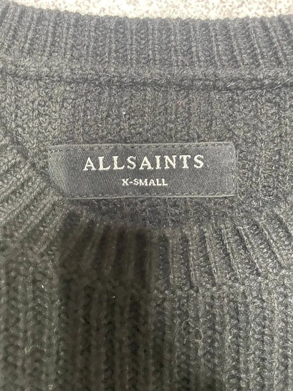 Allsaints Allsaints Black Knitted Sweater Size US S / EU 44-46 / 1 - 2 Thumbnail