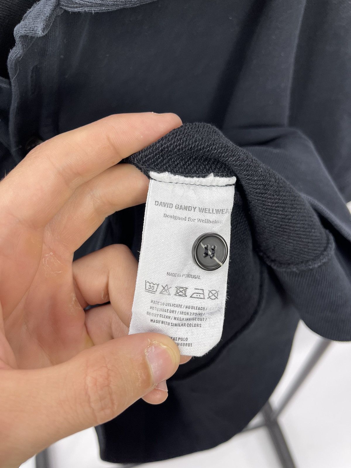 Other DGW David Gandy Wellwear Polo Size S Black Made in Portugal Size US S / EU 44-46 / 1 - 6 Thumbnail
