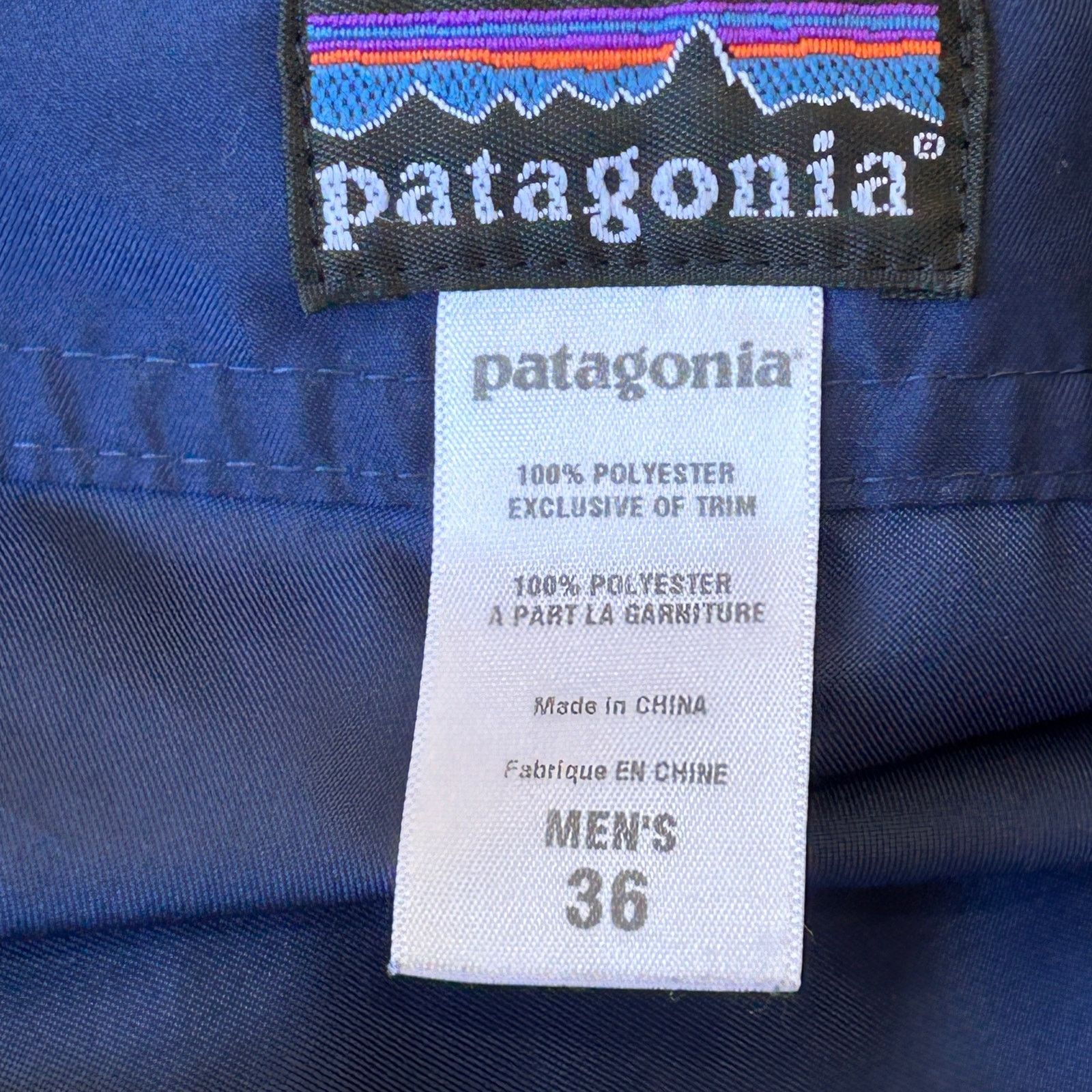 Patagonia Patagonia Board Shorts Mens Size 34 Blue Swim Athleisure Size US 36 / EU 52 - 10 Thumbnail