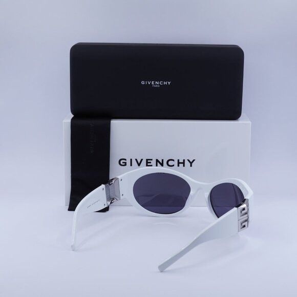 Givenchy New Givenchy GV40073I 21A White/Grey Sunglasses Size ONE SIZE - 9 Thumbnail