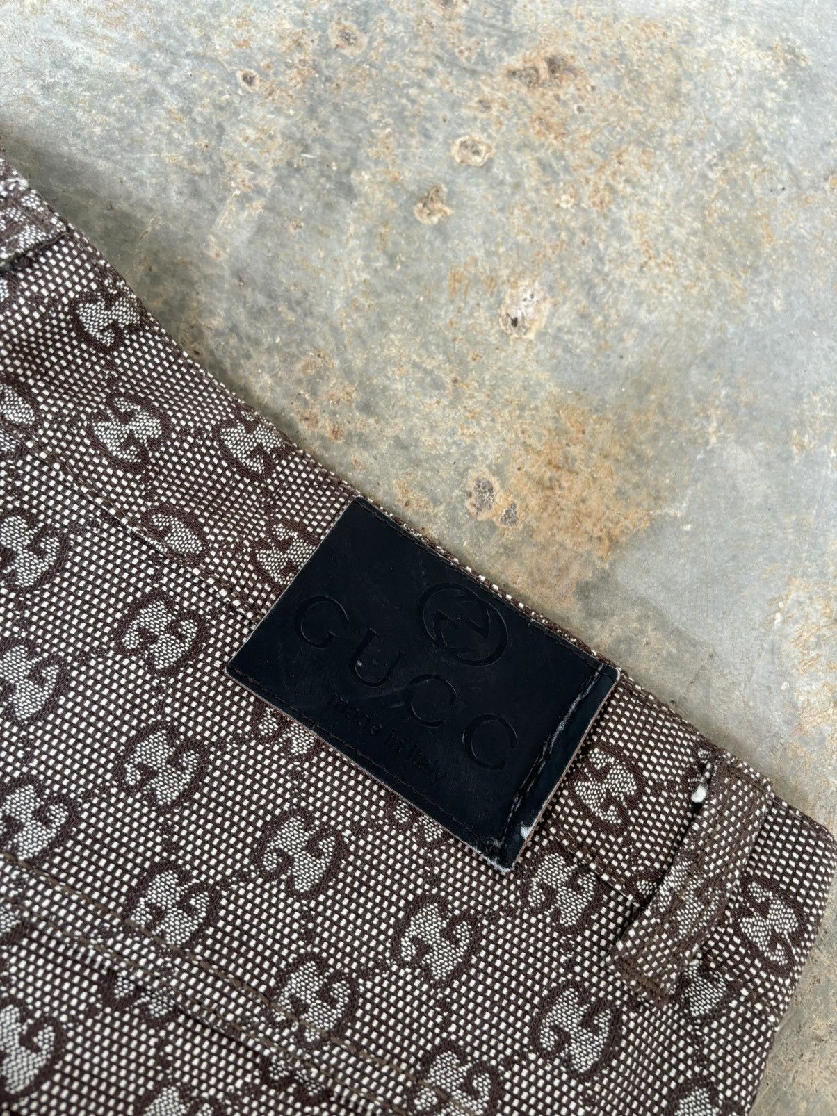 Vintage Gucci Monogram Carpenter Pants